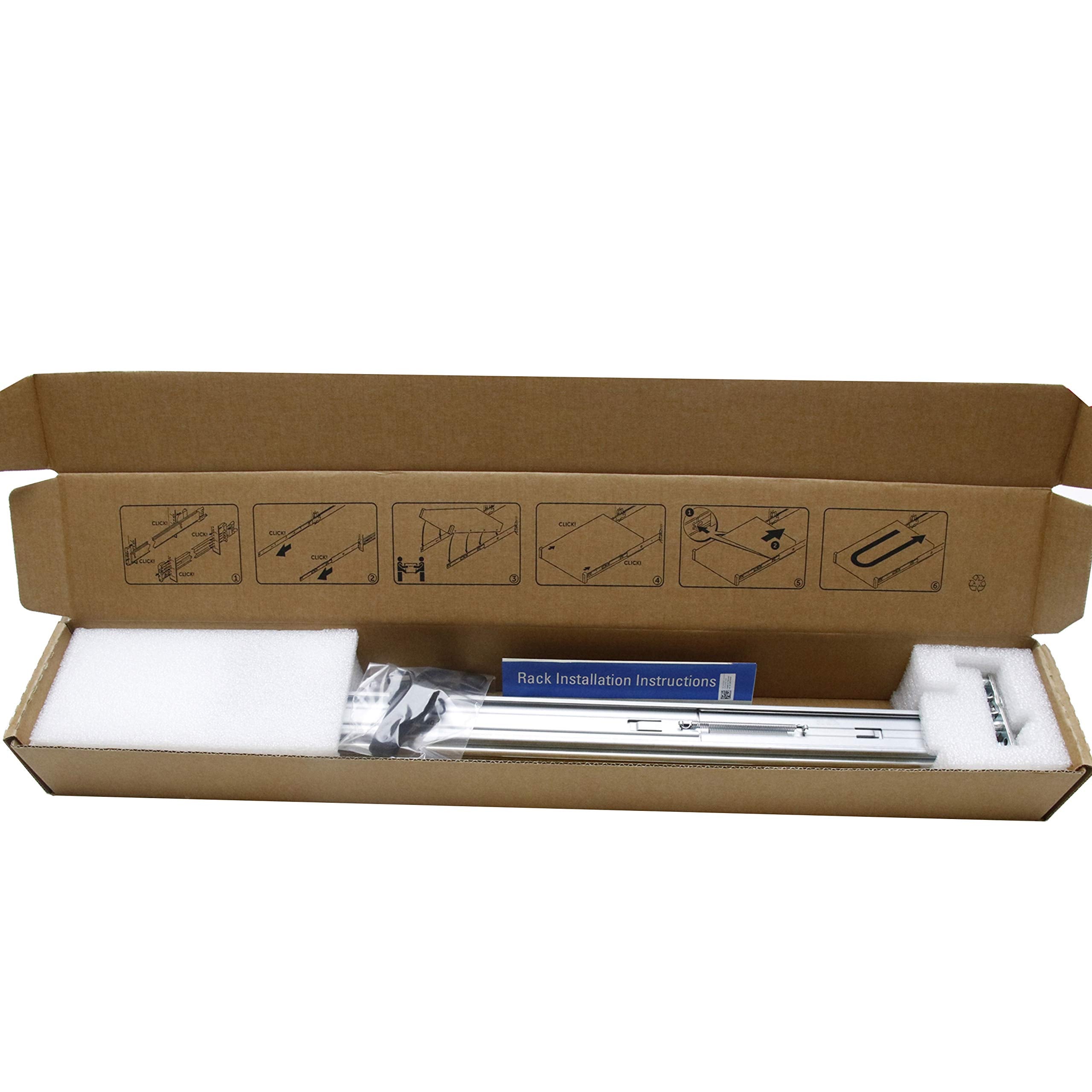 Bestparts New 2U Sliding Ready Rail Kit Compatible With Dell Poweredge R520 R530 R540 R540Xd R720 R720Xd R730 R730Xd R740 R740Xd