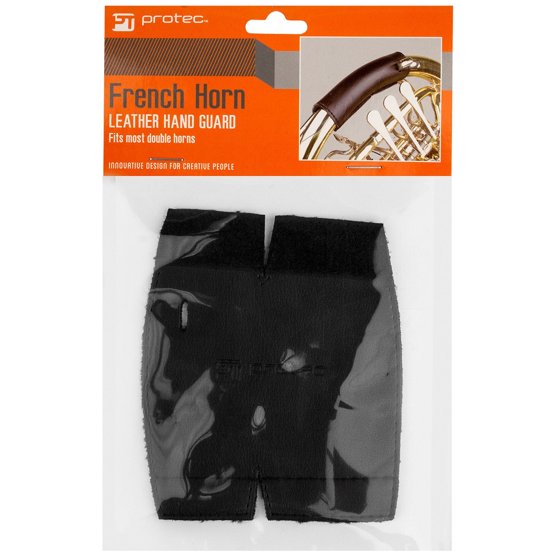 Protec French Horn Hand Guard, Larger, Model L227,Black