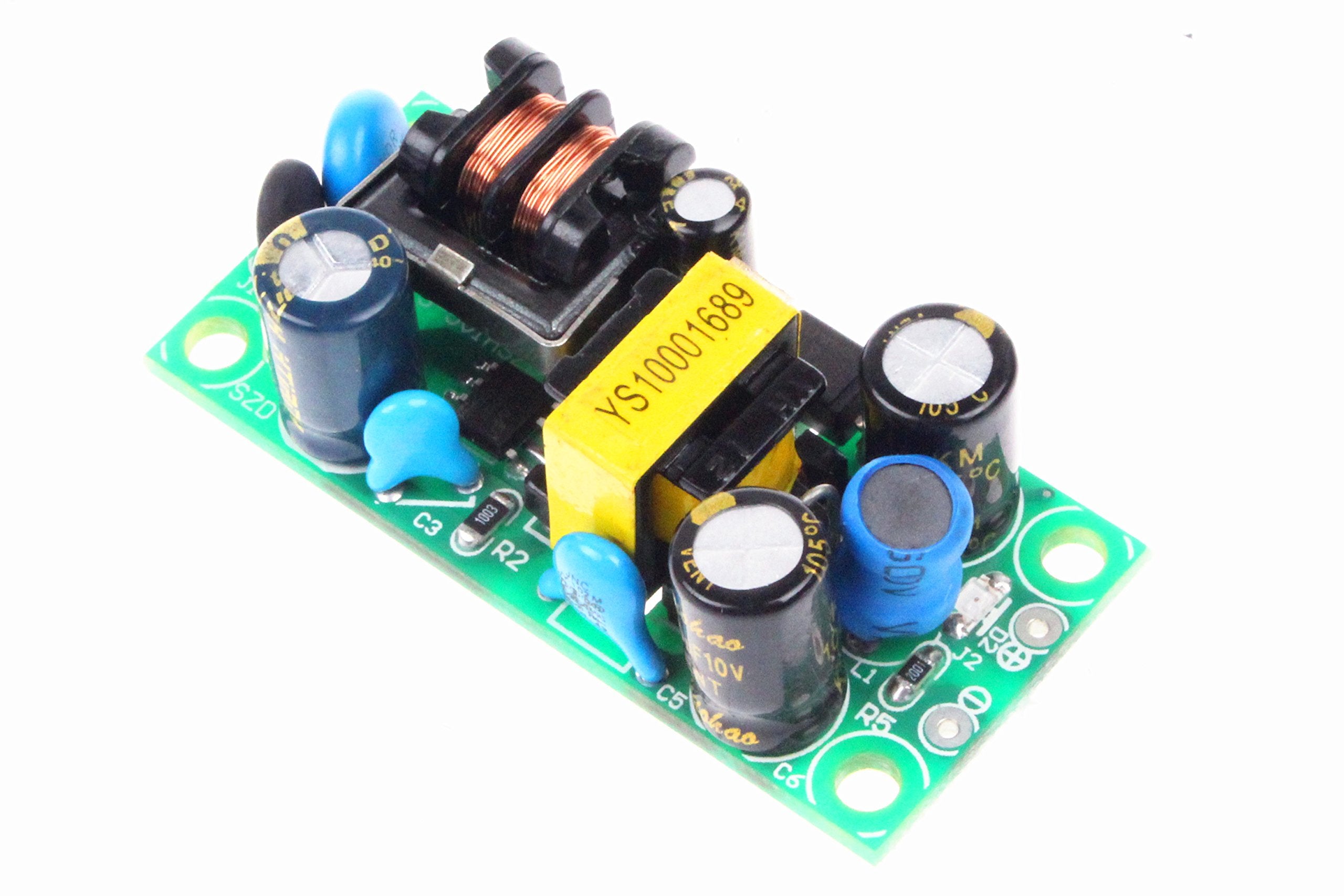 Noyito Ac To Dc Precision Buck Power Supply Module Ac 120V 100V 264V To 3.3V 1A Isolated Step Down Dc Module (3.3V 1A) Green