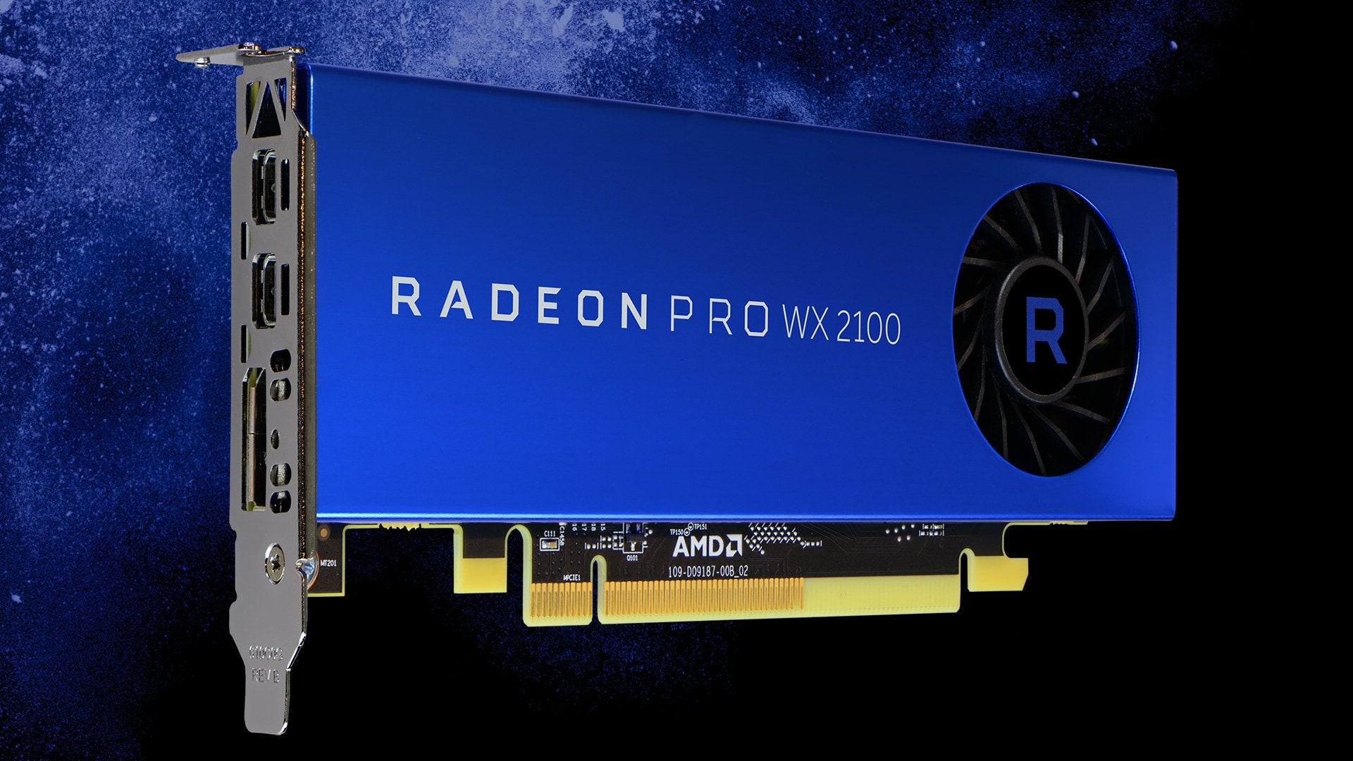 Amd Radeon Pro Wx 2100 2Gb Gddr5 Pcie 1Xdp 2Xmdp
