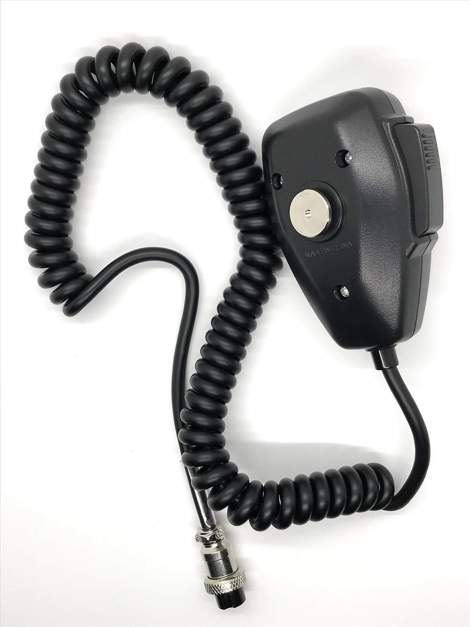 Uniden Bc645M 4 Pin Dynamic Cb Mic, With Metal Hanger For Durabilty, Compatible With All Uniden Models Pc78 And Pc88 Series