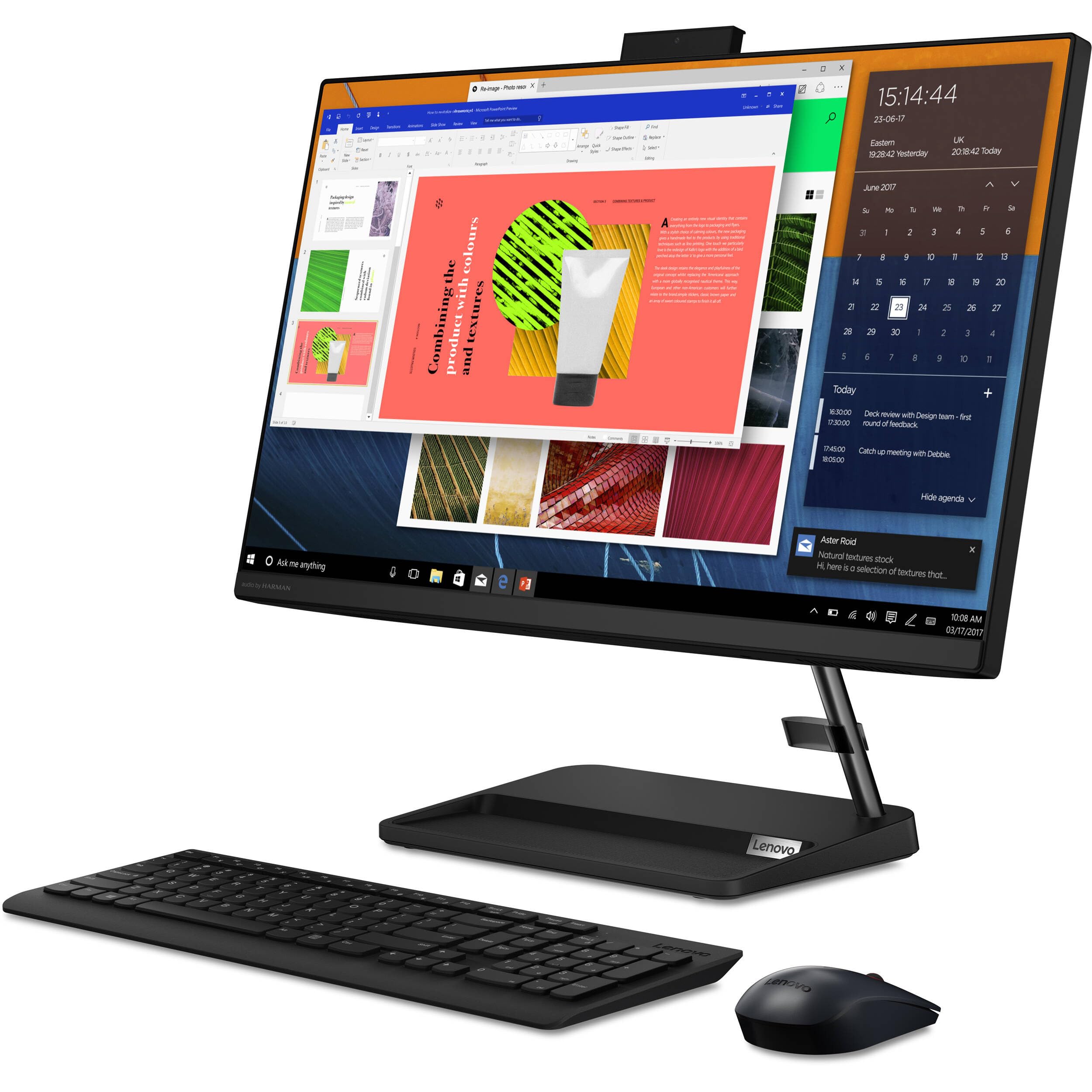 Lenovo Ideacentre 3 Aio Desktop 27 Fhd Ips Anti-Glare Touchscreen Intel 10-Core I7-13620H Processor 32Gb Ram 1Tb Ssd 5Mp Camera