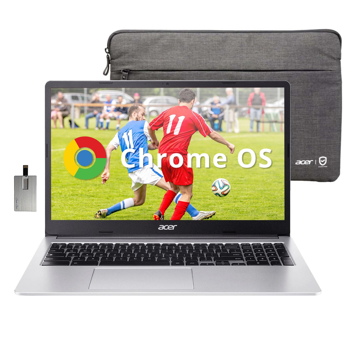 Acer Chromebook 15.6'' Full Hd Ips Display, Intel Celeron N4500, 4Gb Lpddr4 Ram, 64Gb Emmc, Intel Uhd Graphics, Hd Webcam, Numer