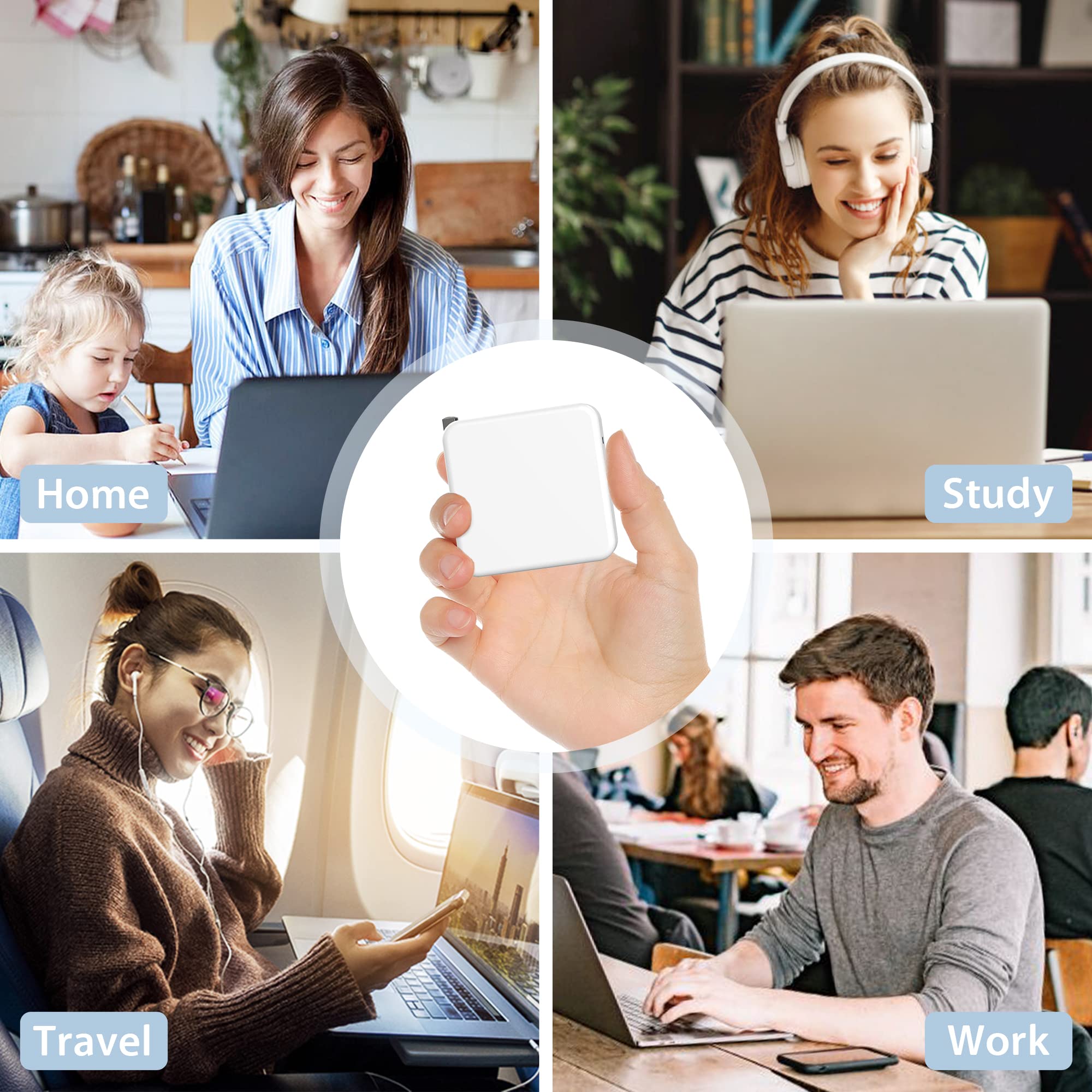 Mac Book Pro Charger   100W Usb C Fast Charger Power Adapter Compatible With Macbook Air 13 Inch,Macbook Pro 16, 15, 14, 13 Inch