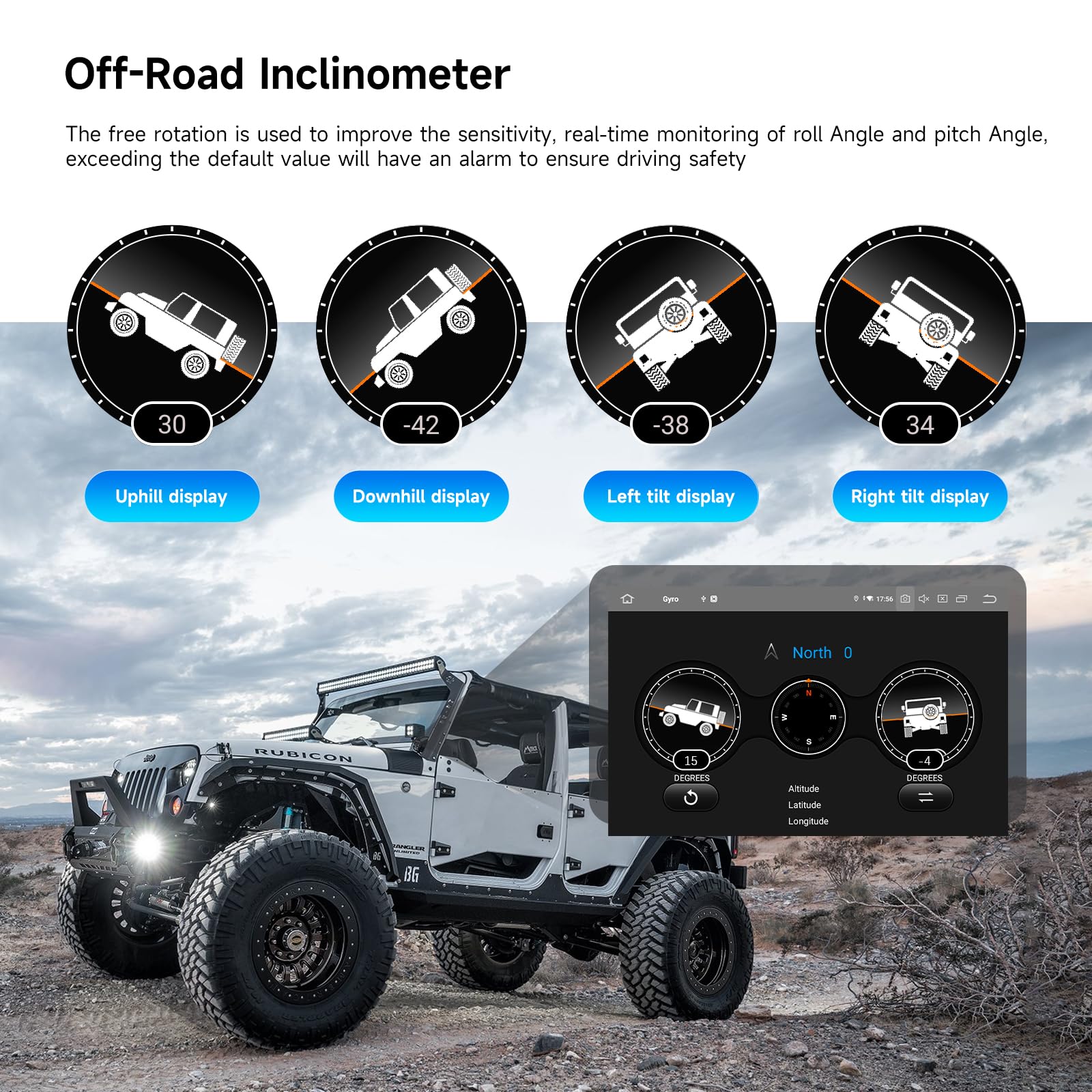 Dasaita Android 13 Car Stereo For Toyota Highlander 2015-2019 With Wireless Apple Carplay/Android Auto, 10.2'' Qled Touch Screen