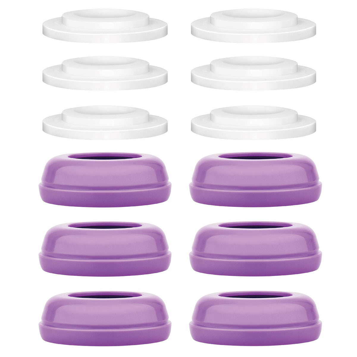 Maymom Bottle Top Rewritable Sealing Disk Compatible With Lansinoh Momma Breastfeeding Bottles Not Original Lansino Bottles, Lan