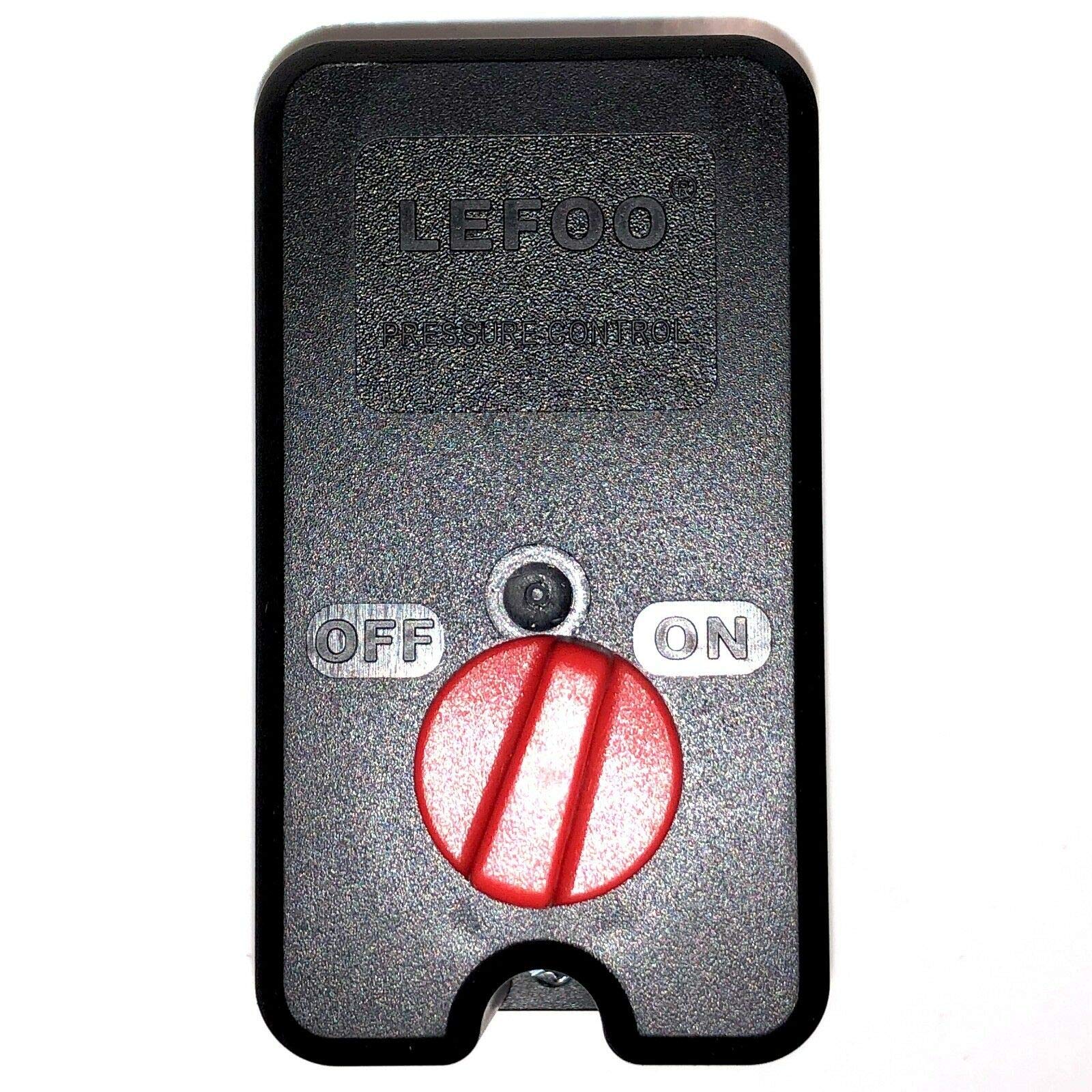Lefoo Universal Air Compressor Pressure Switch 4 Port W/Knob On/Off 95 125Psi 26Amp