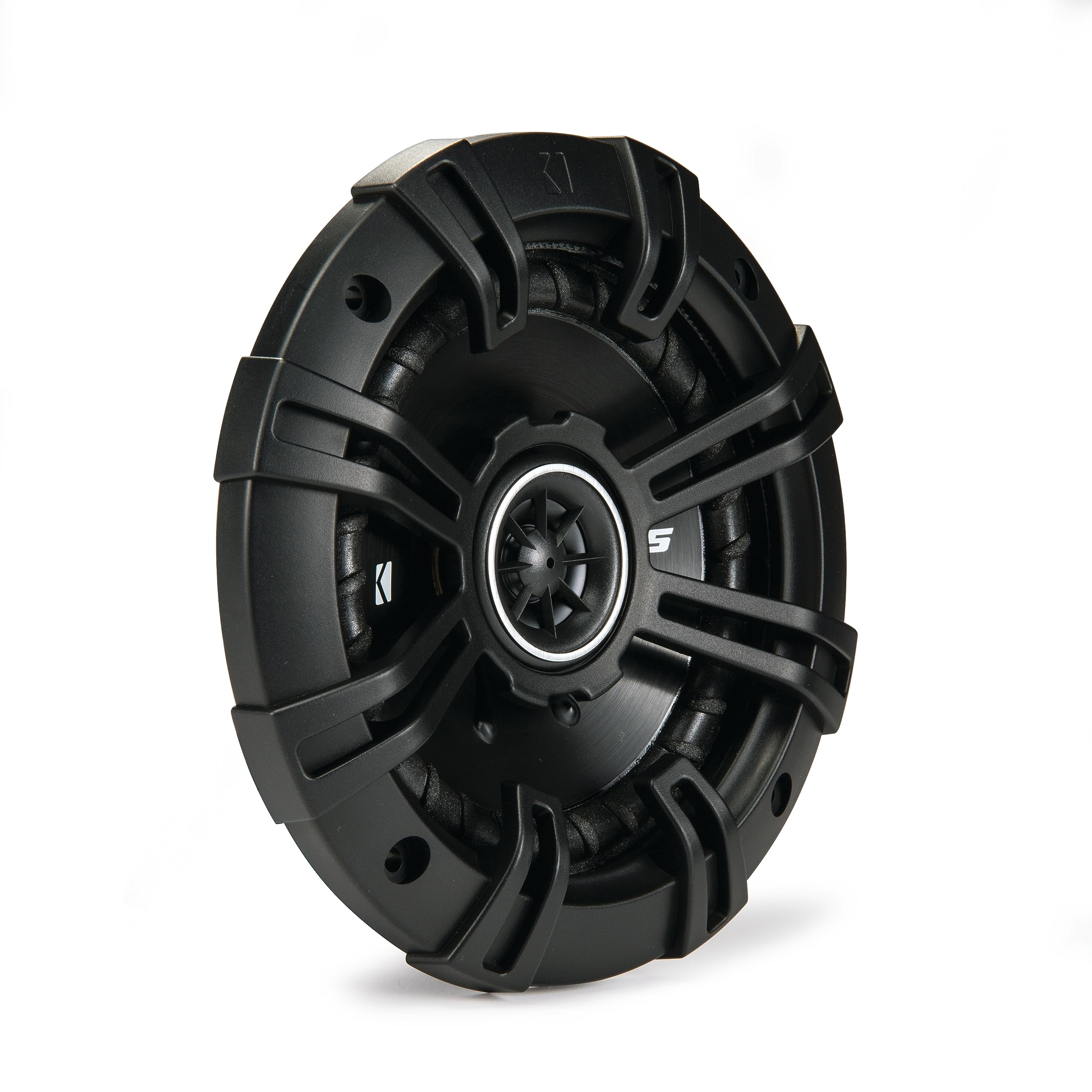 Kicker Ds Series 5.25'' Coaxial Speaker|43Dsc504|One Pair|4 Ohm|200 Watts Peak|50W Rms|Poly Blend Cone|Uv Treated Ribbed Foam Su