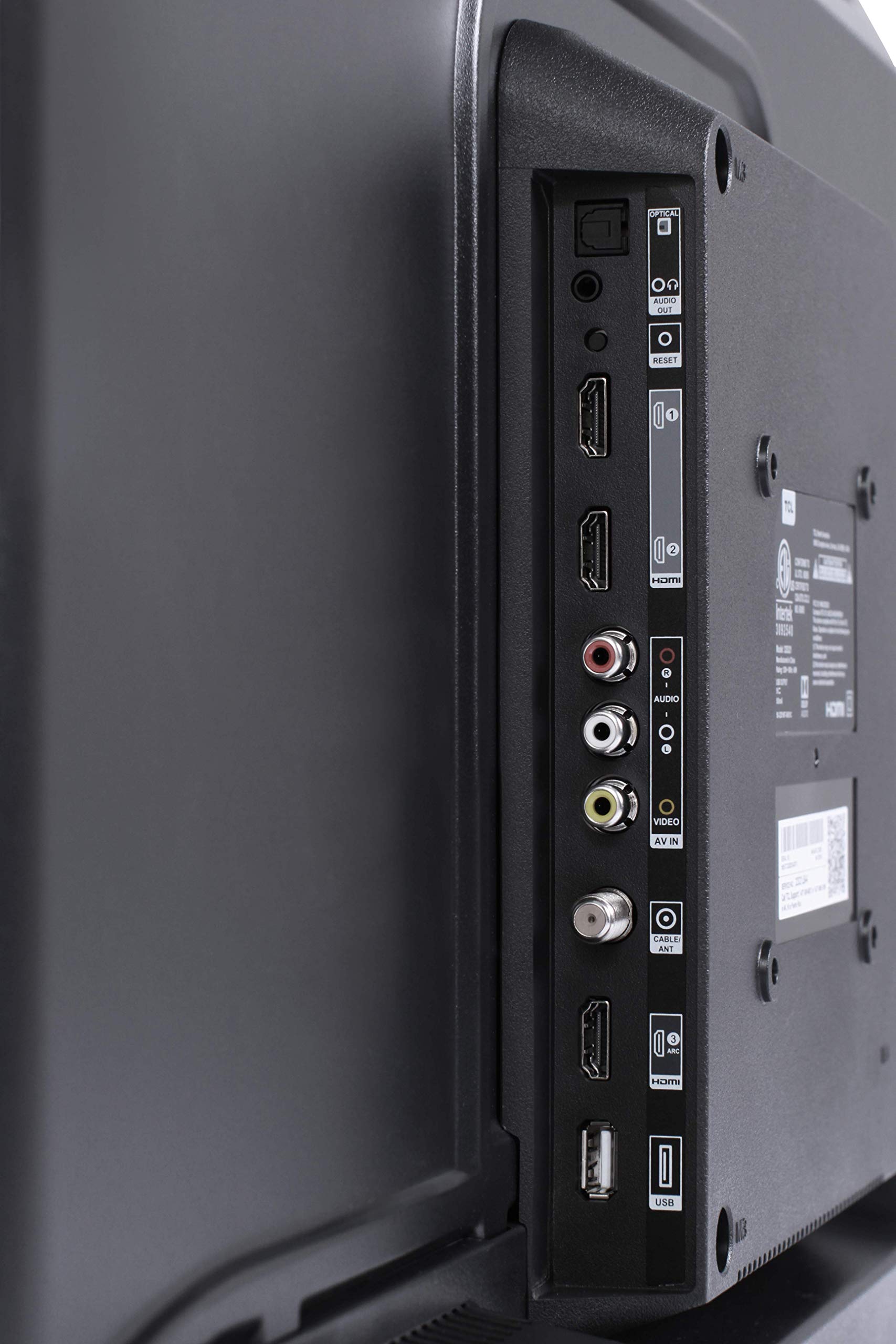 TCL 32S325 32 720p Roku Smart LED TV - Black, 2019 Model, Compact Size for Any Room, HD Streaming Ready