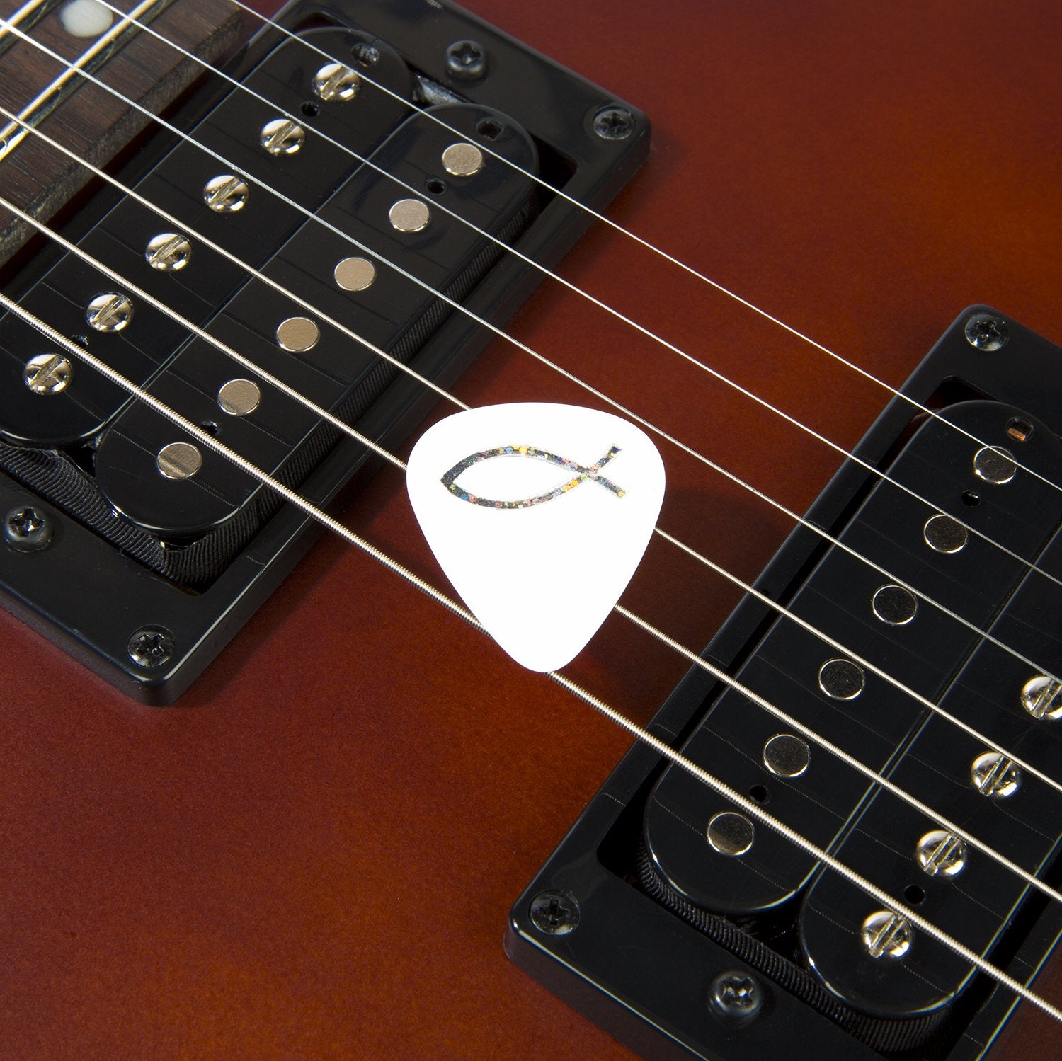 Dandrea Cool Plecs Guitar Pick   Christian (12 Piece)