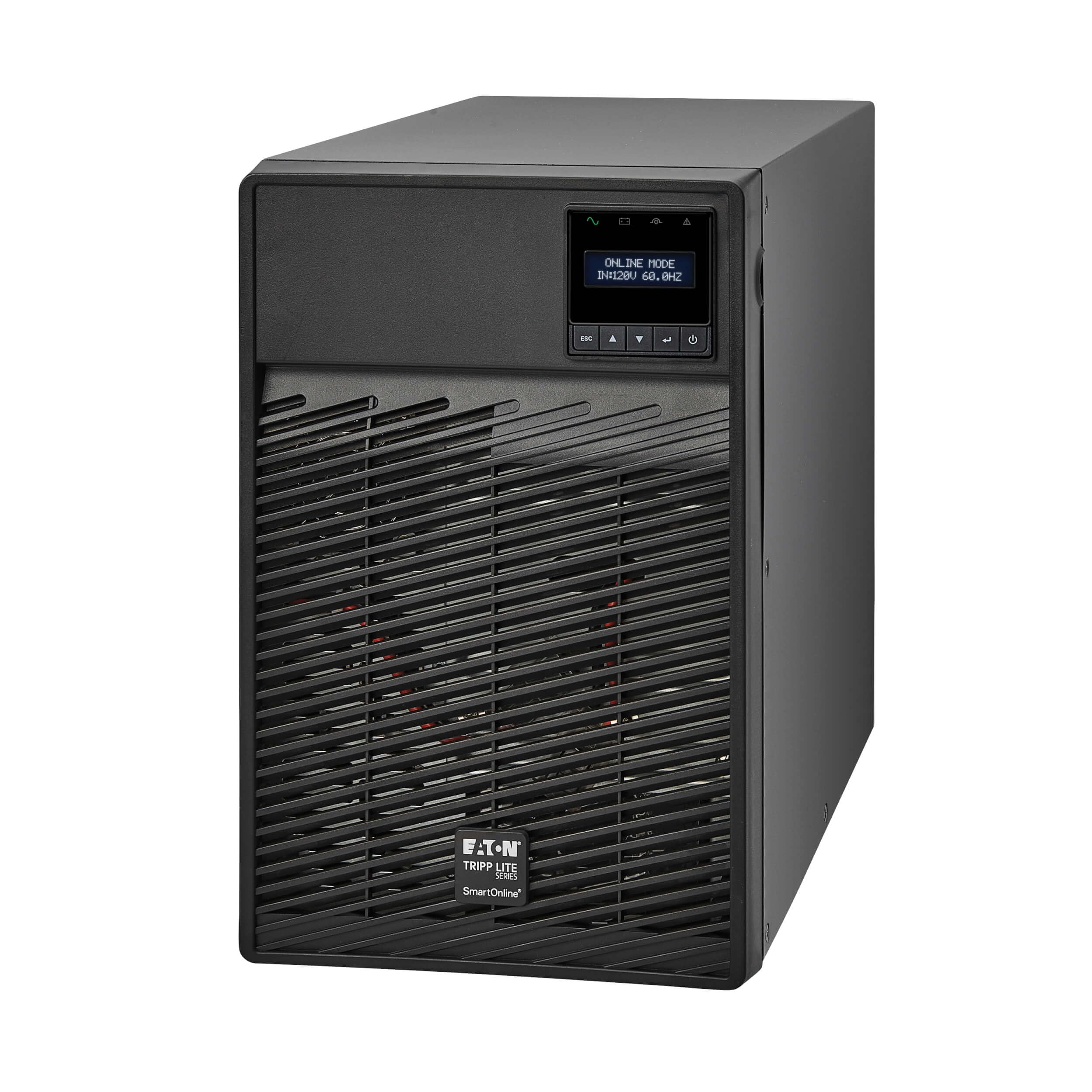 Tripp Lite Eaton Series Smartonline 1500Va Ups Battery Backup, Pure Sine Wave Double Conversion, 120V 1350W, Tower, Lcd Screen,
