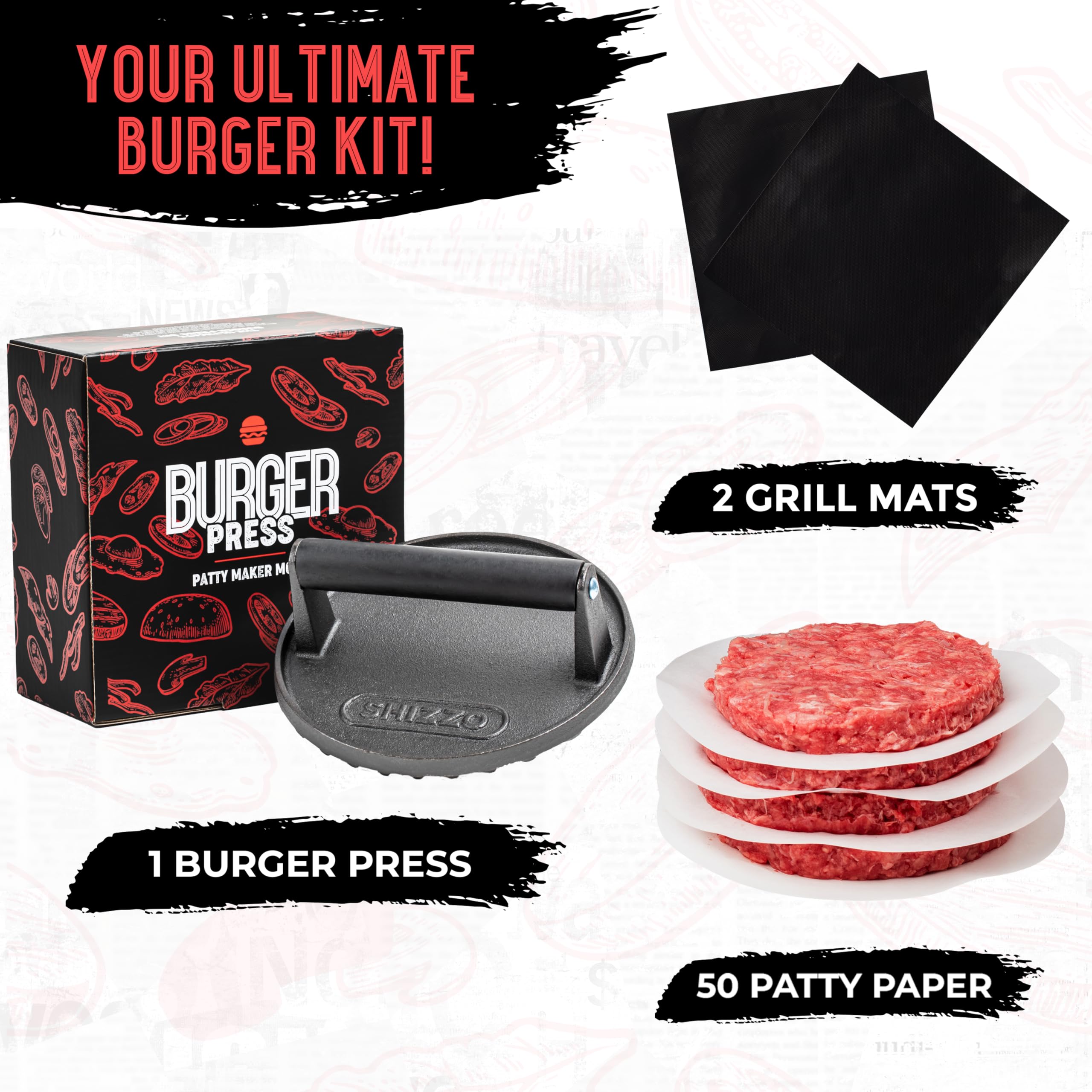 Shizzo Smash Burger Press Kit - Thumbnail 4
