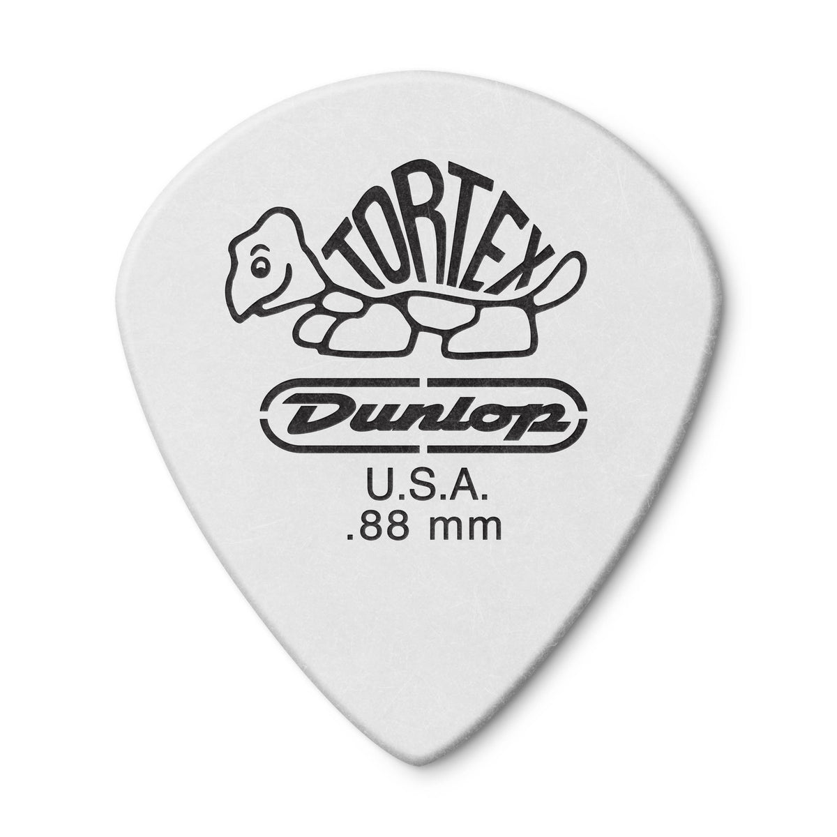 Jim Dunlop 478P.88 Tortex� White Jazz Iii, .88Mm, 12/Player'S Pack