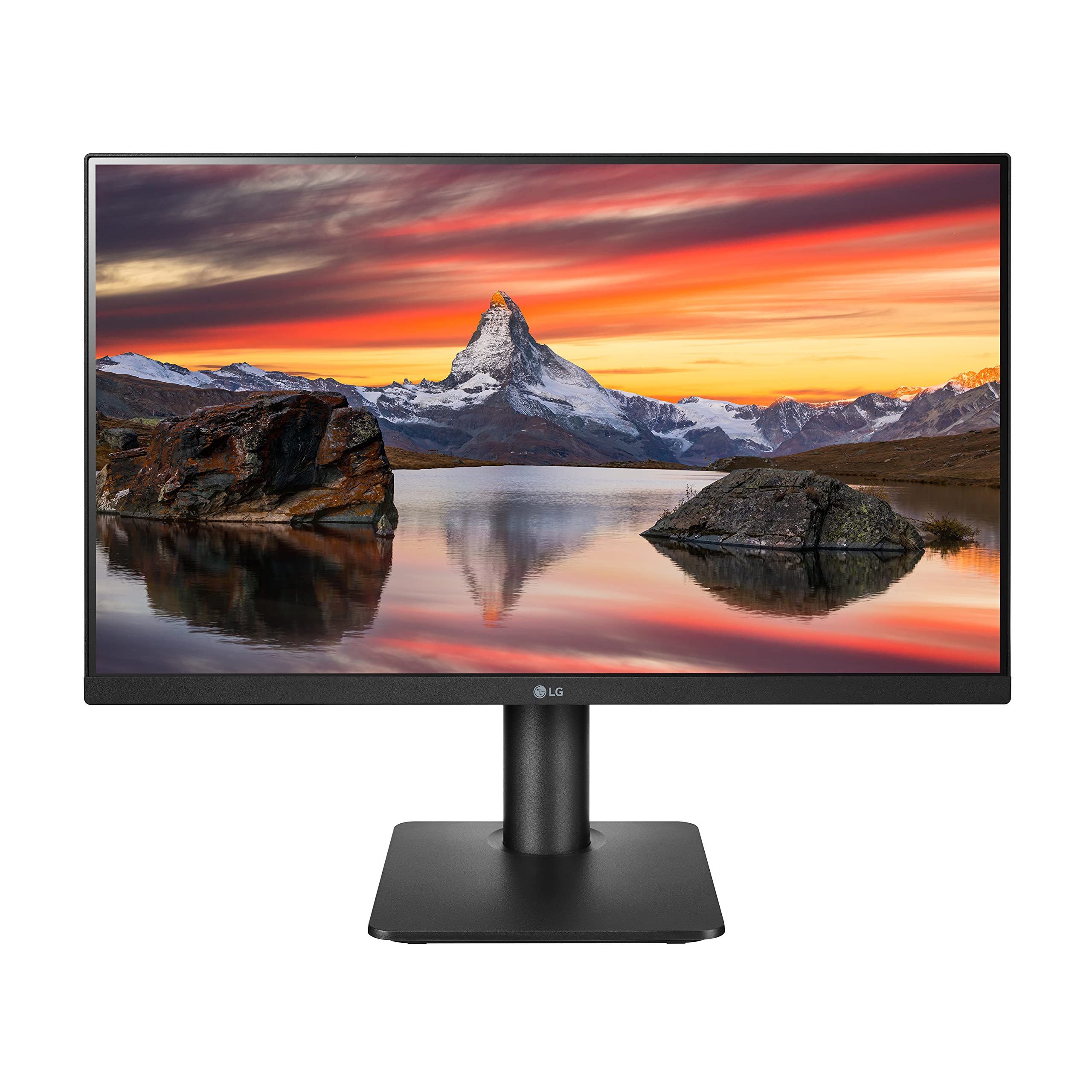 Lg 24Mp450 B Monitor 24 Full Hd (1920 X 1080) Ips Display, 3 Side Virtually Borderless Design, Amd Freesync, 5Ms Gtg Response Ti