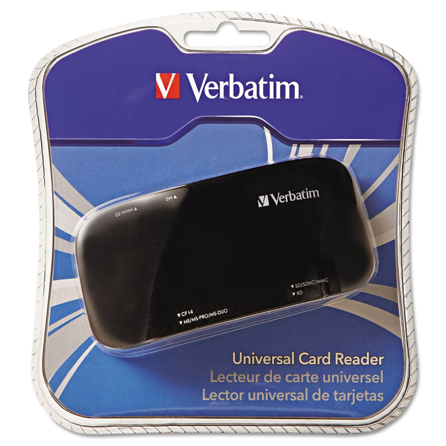 Wholesale Case Of 10   Verbatim Usb 2 Universal Card Reader Universal Card Reader, Usb 2.0, Black