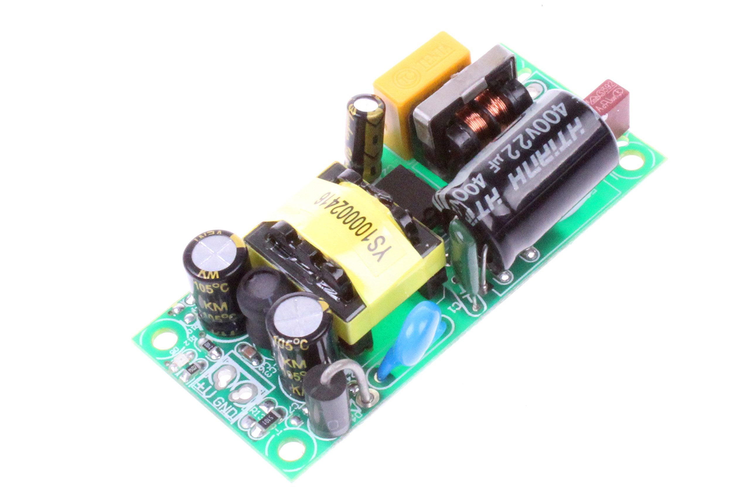 Noyito Ac To Dc Precision Buck Power Supply Module Ac 120V 100V 264V To 24V 500Ma Isolated Step Down Dc Module (24V 500Ma)
