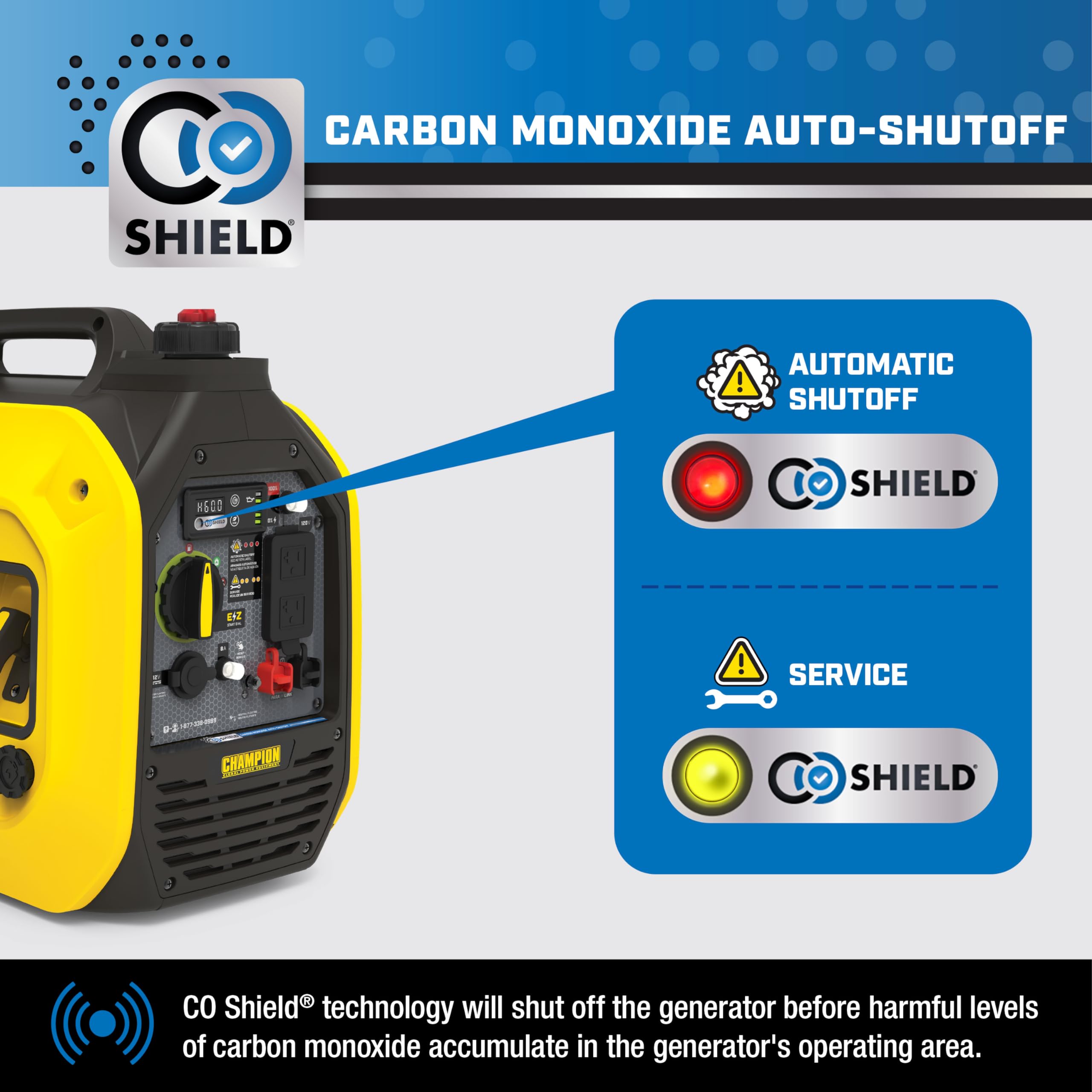 Champion Power Equipment 2500 Watt Dual Fuel Portable Inverter Generator With Quiet Technology And Co Shield