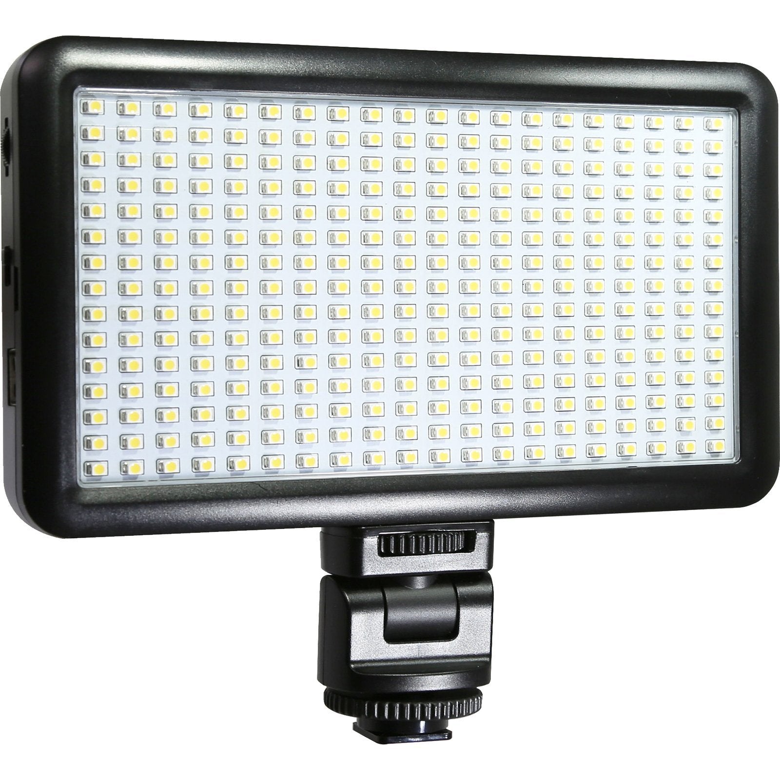Vidpro Led-300 Photo And Video Light Kit - On Camera Panel Led Light - Adjustable And Dimmable Light Fits Cameras Video Camcorde