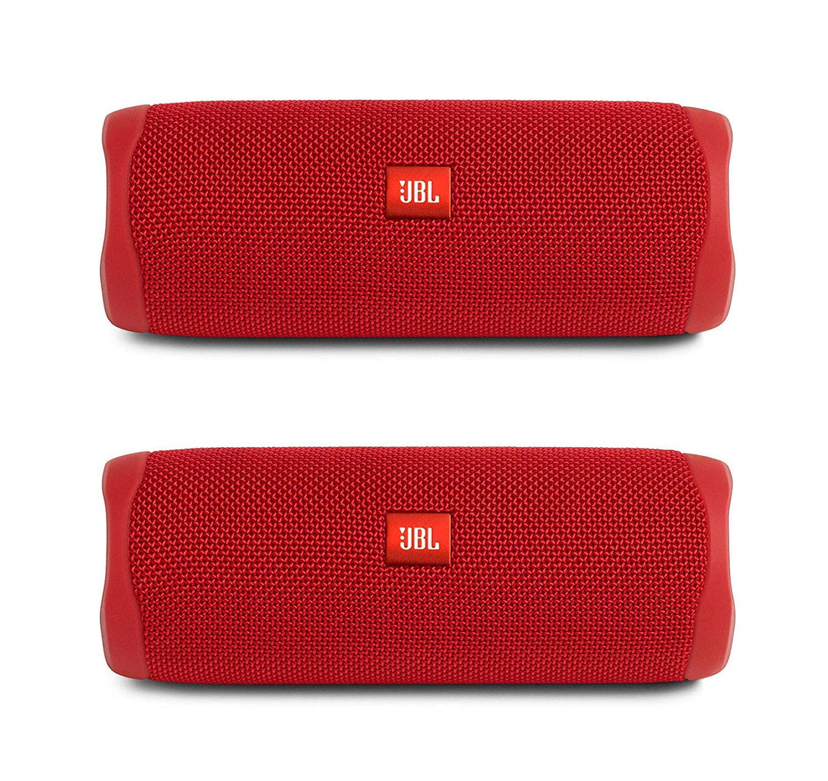 JBL Flip 5 Bundle, Red (Pack of 2)