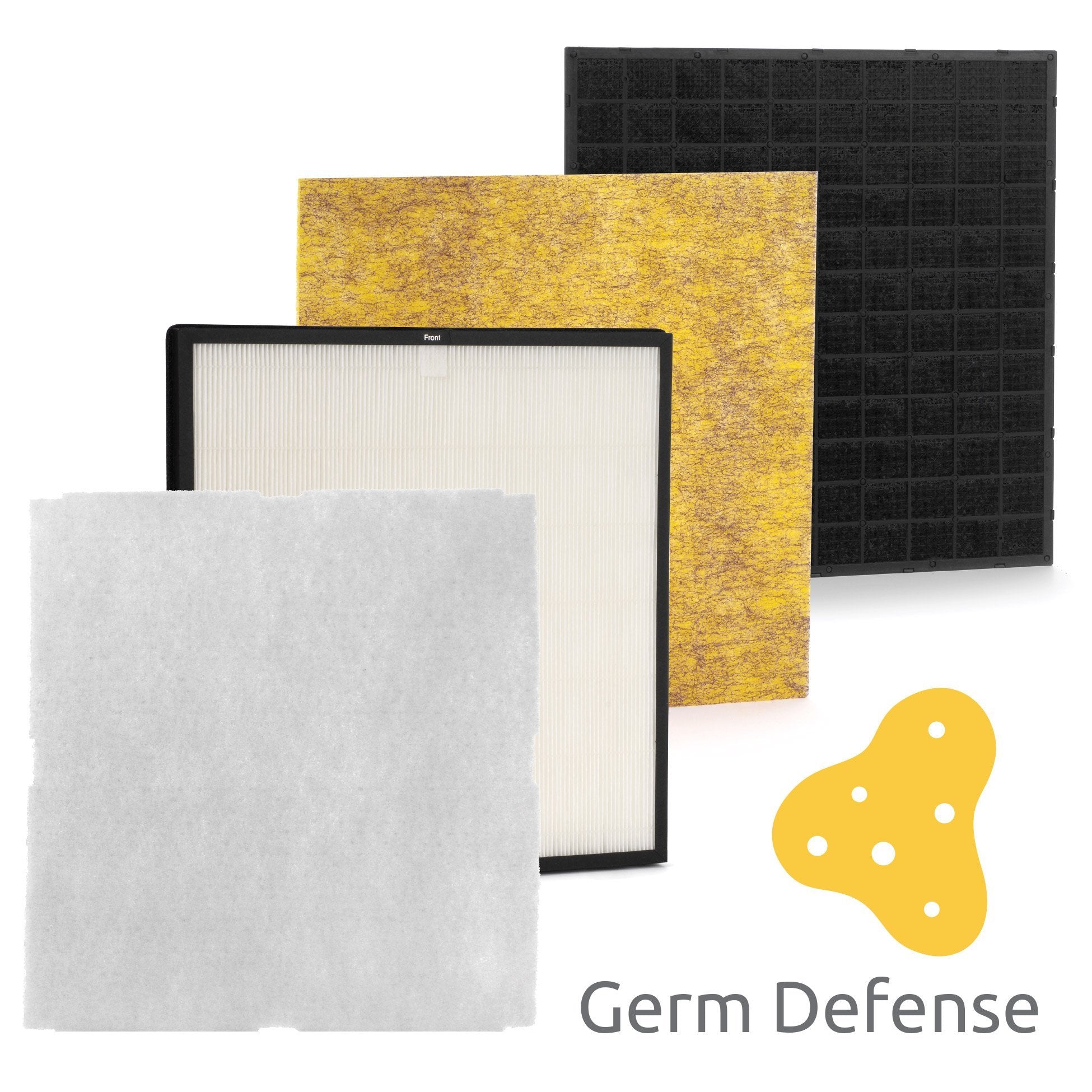 Rabbit Air Minusa2 Ultra Quiet Hepa Air Purifier W/Wifi (Spa 780N, Black, Germ Defense)