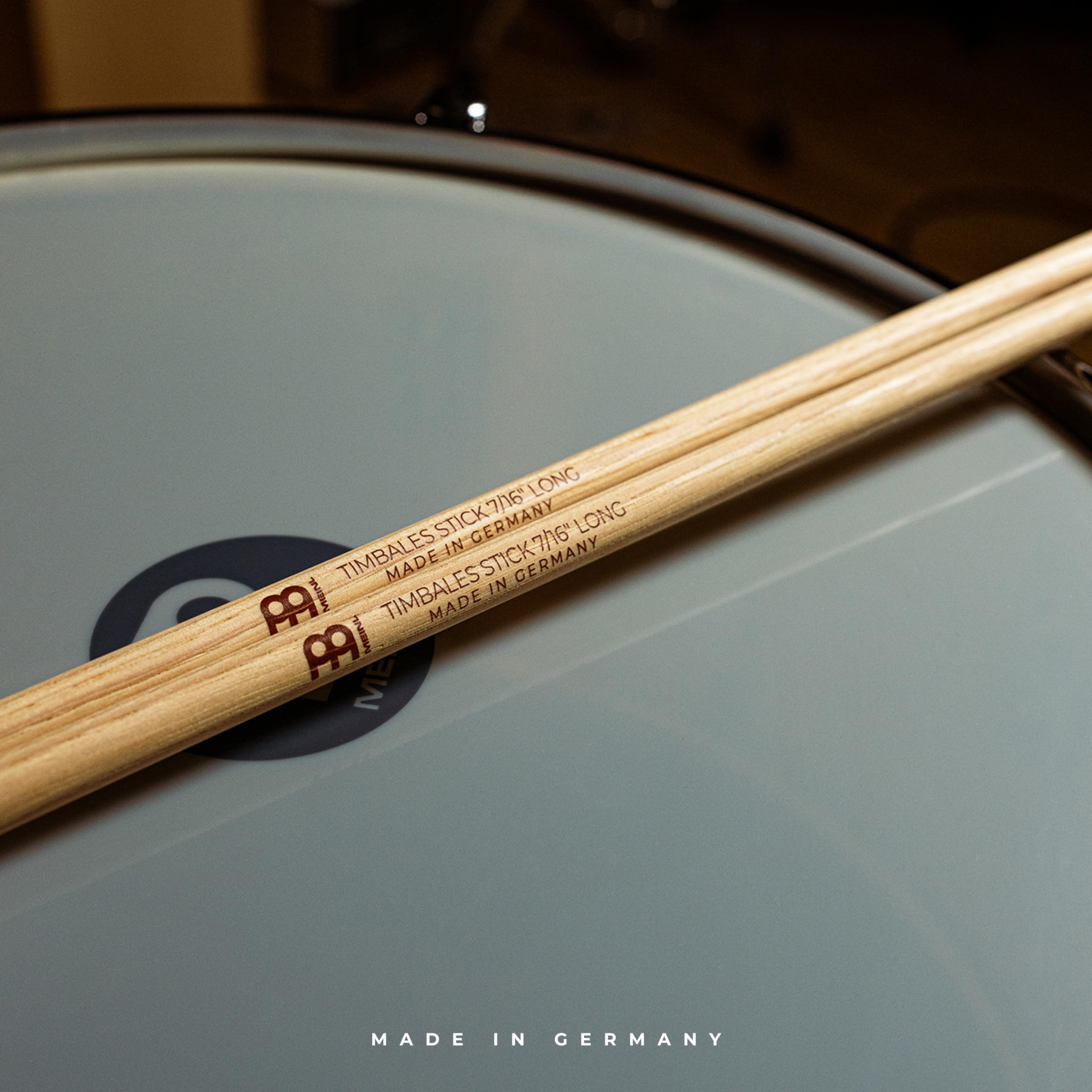 Meinl Stick & Brush Timbale Sticks Long, Pack Of 3 Pairs, 7/16 - American Hickory Percussion Drumsticks - Made In Germany (Sb128