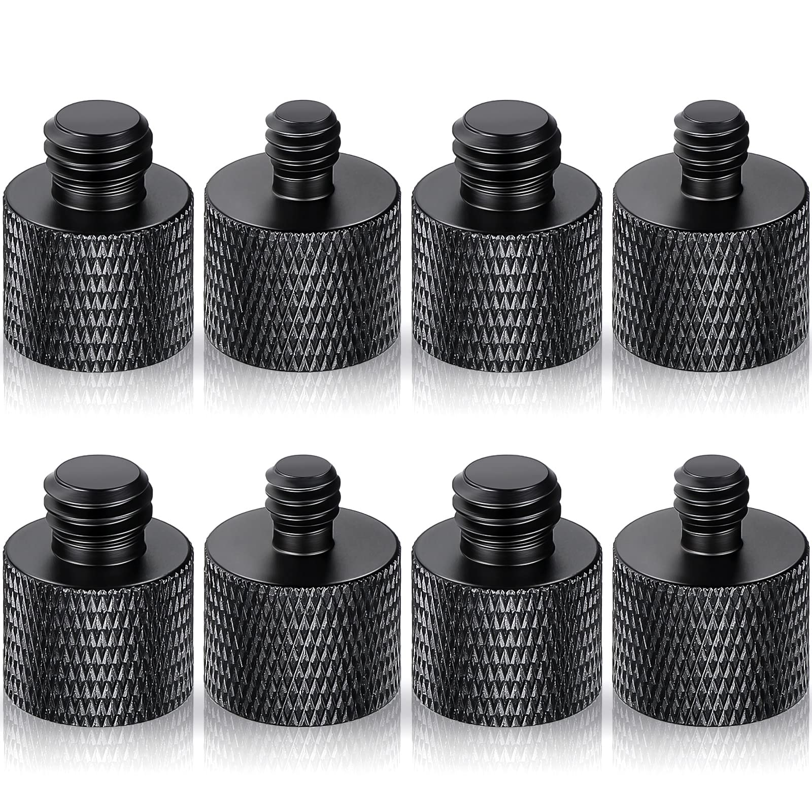 8 Pack Camera Screw Adapter 1/4 Male To 3/8 Female And 3/8 Male To 1/4 Female Camera Screw Adapter For Camera Tripod Stand Micro