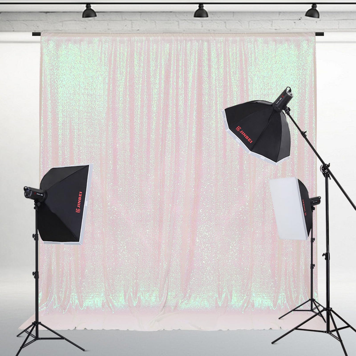 Sequin Screen Partydelight Sequin Backdrop Iridescent 6Ft X 8Ft Photograph Backdrop ...