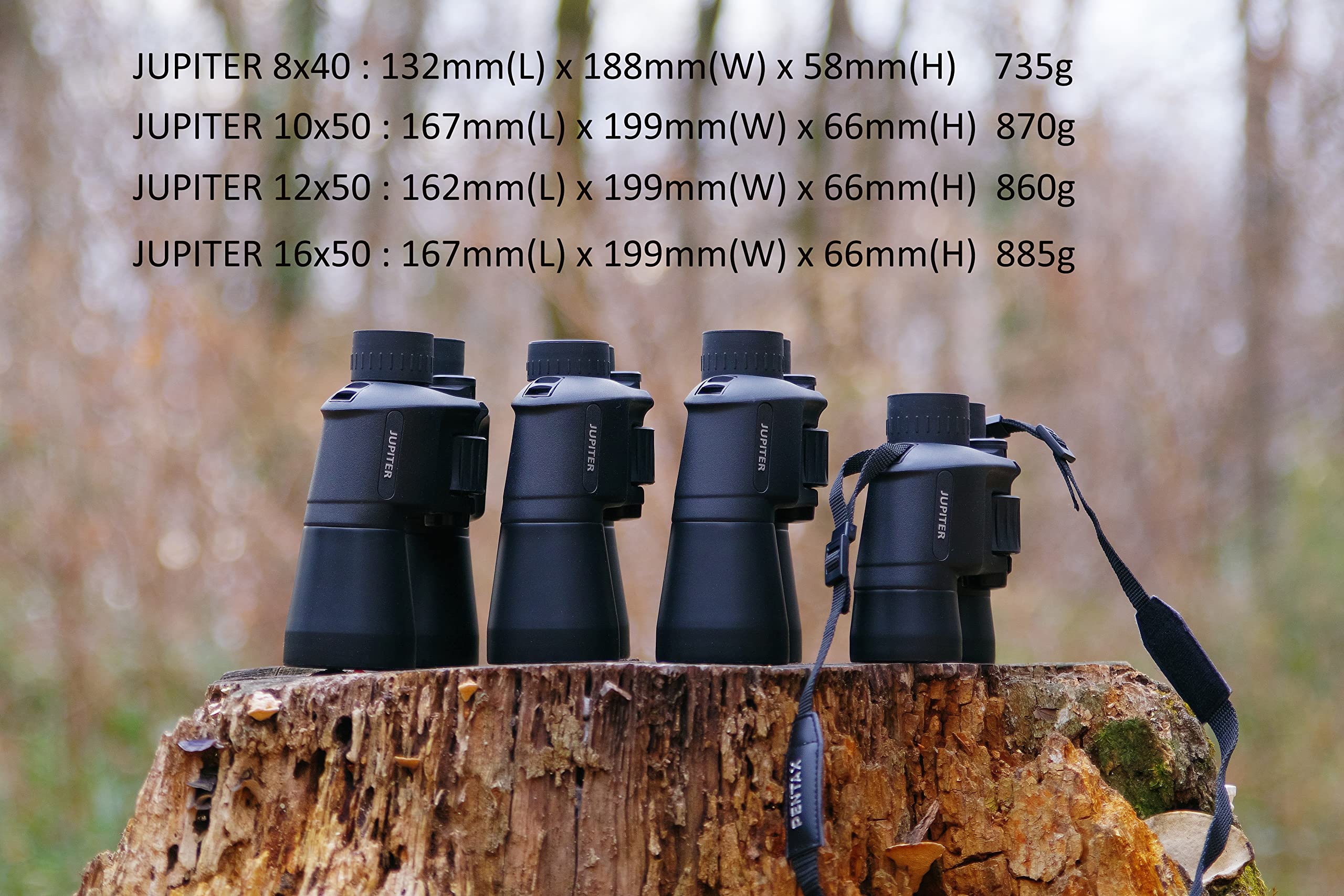 Pentax Jupiter 12X50 Easy Viewing Large Aperture Porro Prism Binocular, Black