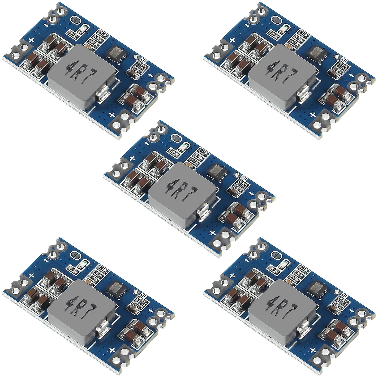 Alinan 5Pcs High Efficiency Output 3.3V 5A Mini560 Step Down Dc Dc Converter Voltage Regulator Buck Stabilized Power Supply Modu
