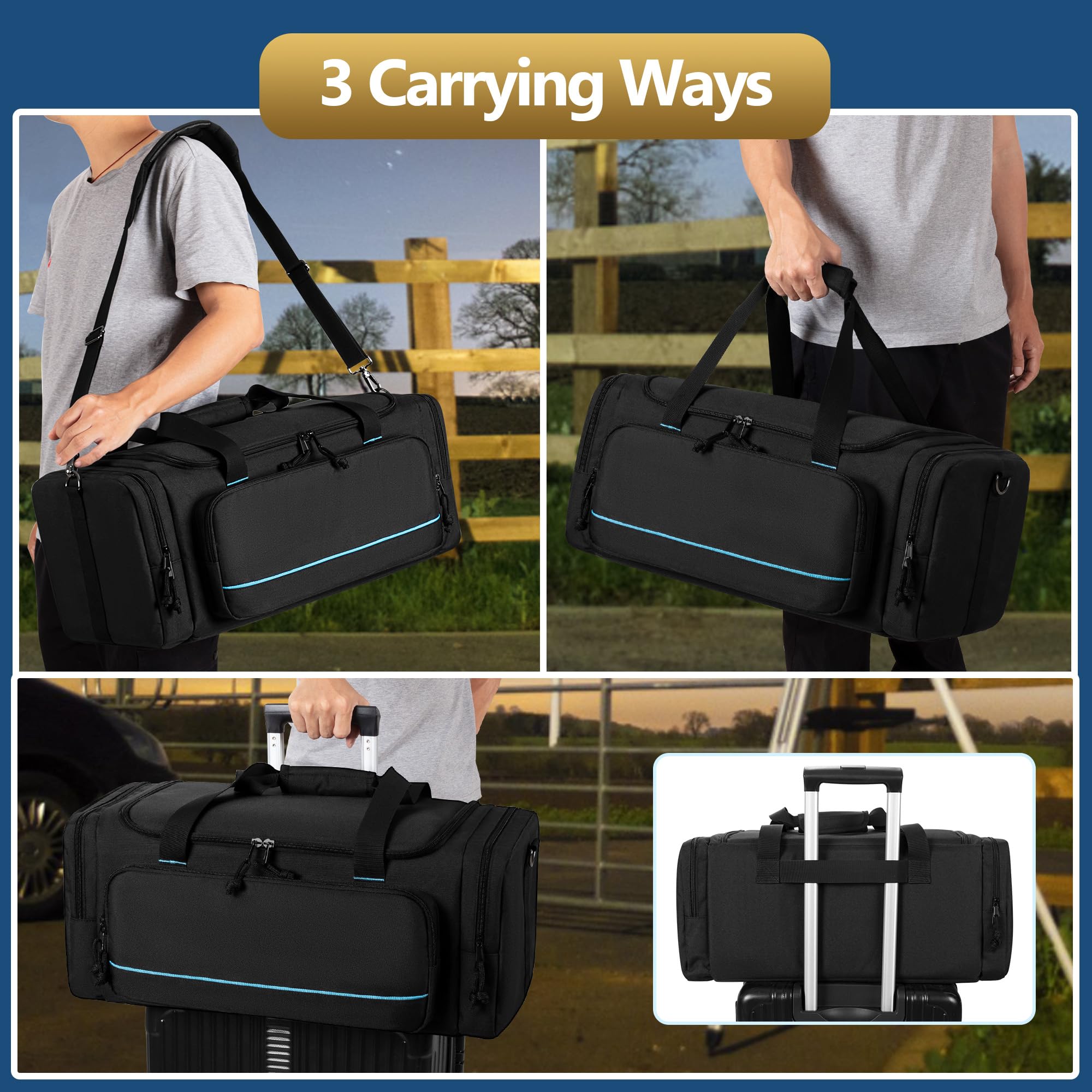 Samdew Telescope Tube Bag Compatible With Celestron 4'', 5'', 6'' And 8'' Optical Tubes, Telescope Carrying Case Compatible With