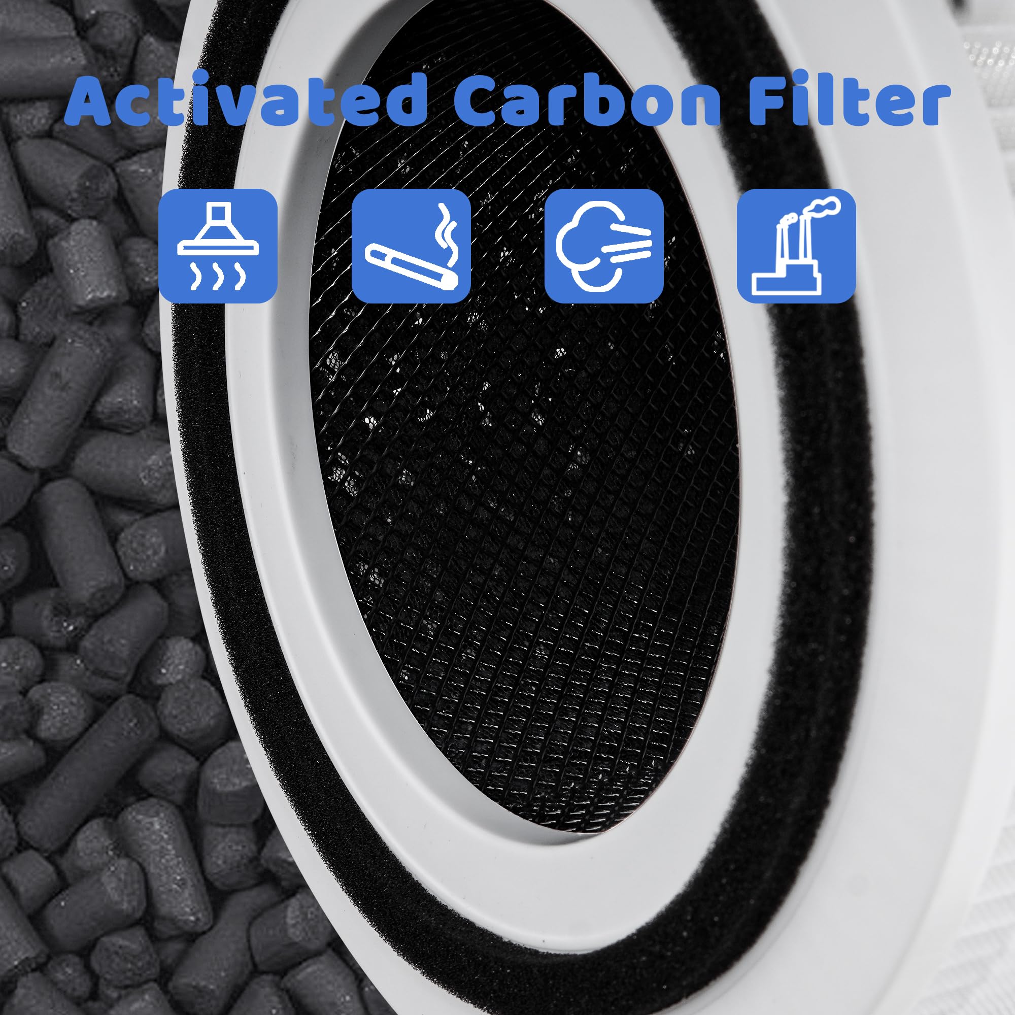 Breshair True Hepa Replacement Filter 14 Compatible With Puro 240 Air Purifier, 3 In 1 Filtration System 240 Hp 14 Filter With A