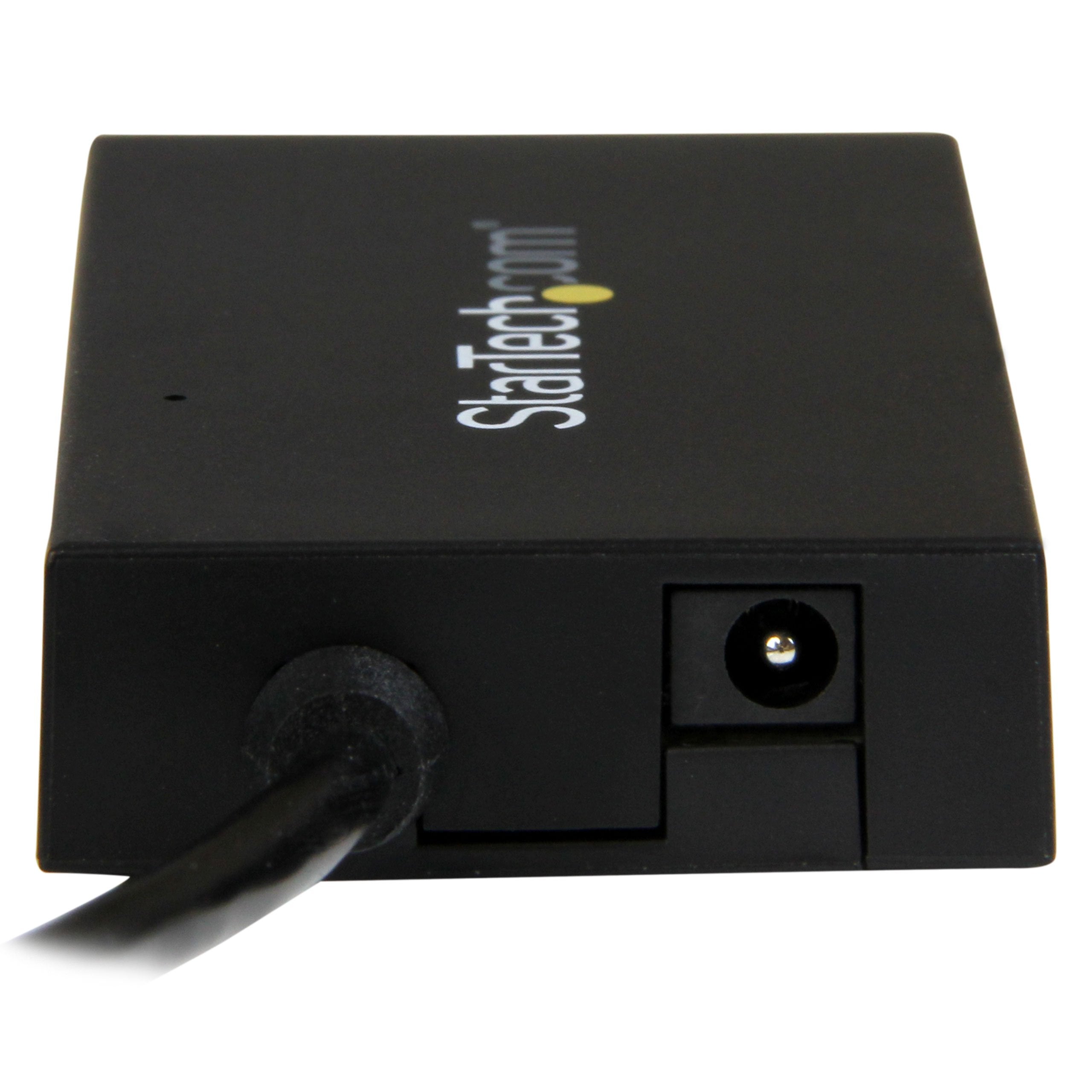 StarTech.com USB C Hub   4 Port USB C to USB A (3X) and USB C (1x)   with Power Adapter   USB Type C Hub   Port Expander (HB30C3A1CFS)