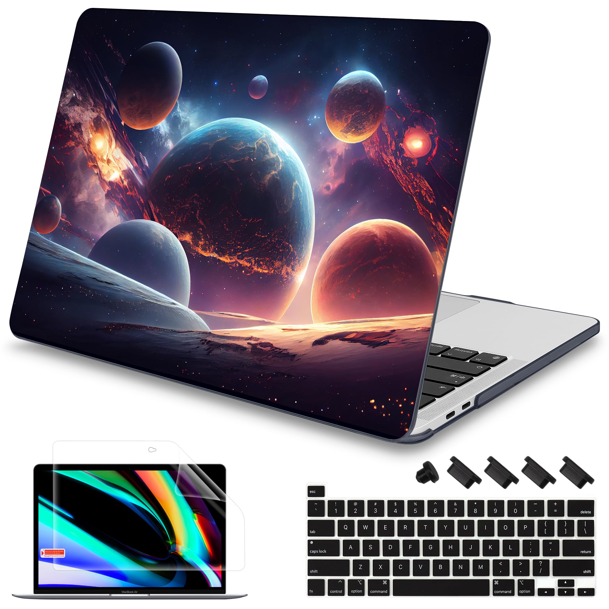 Mektron Case For Macbook Pro 16 Inch A2141 Cover 2019 Release 16'' With Liquid Retina Display/Touch Id, Plastic Hard Shell With 