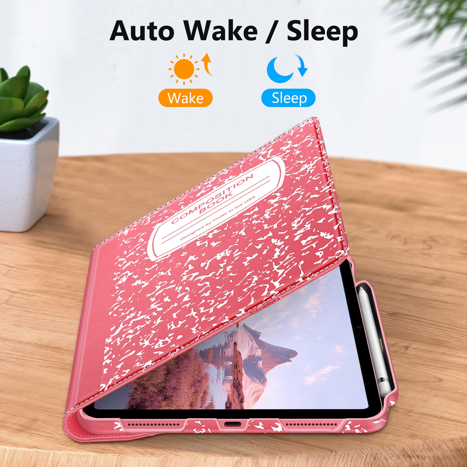 Fintie Rotating Case For Ipad 10Th Generation 10.9 Inch Tablet (2022 Model) With Pencil Holder   360 Degree Rotating Protective