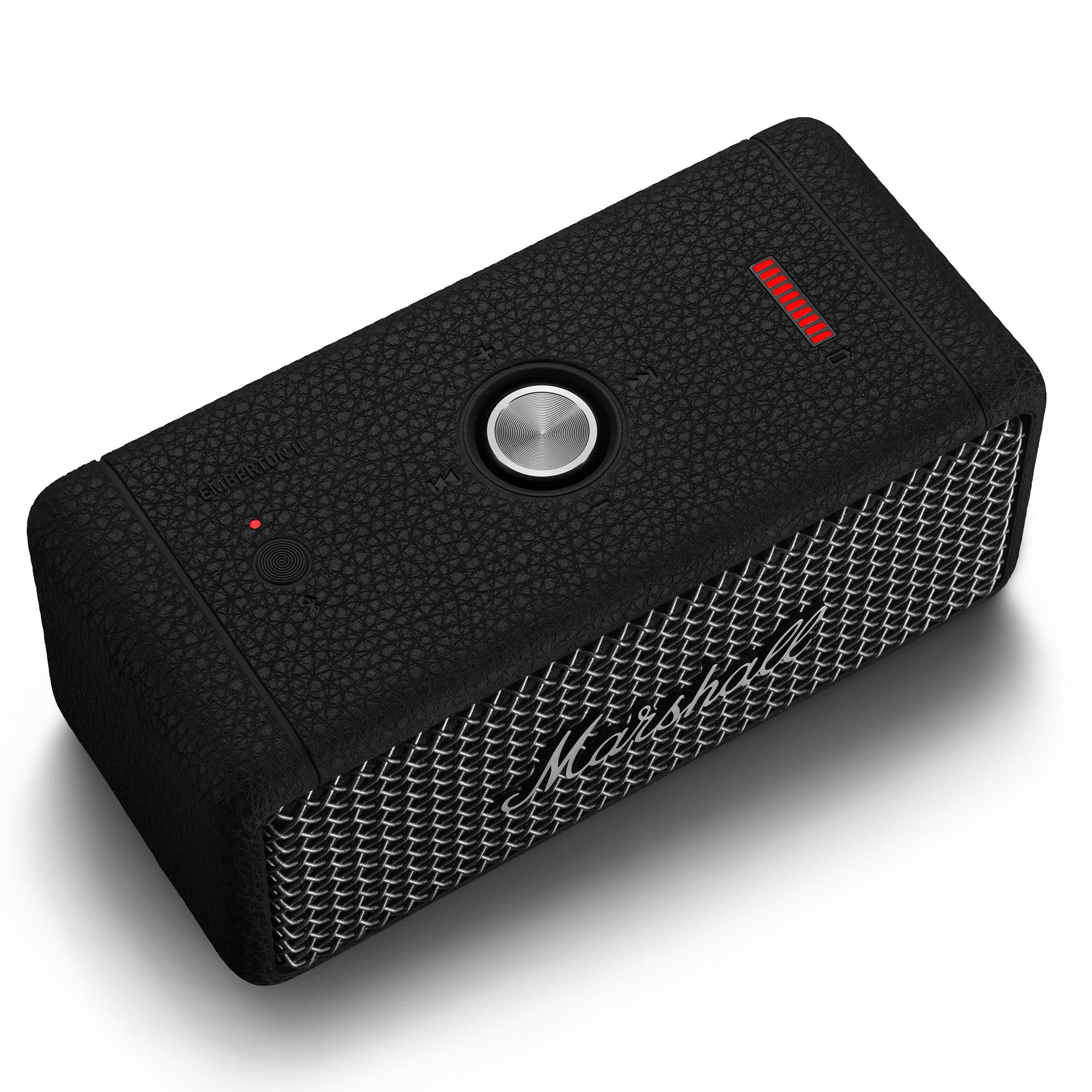 Marshall Emberton Ii Portable Bluetooth Speaker, Black & Steel