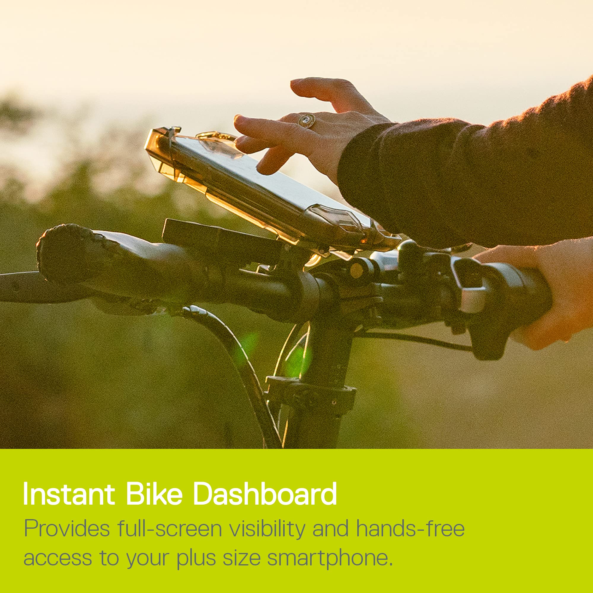 Bicycle Phone Mount By Delta Cycle   Lockable Bike Phone Mount Handlebar Adjusts To Any Size Bar   Fits Any Phone Or Iphone Up T