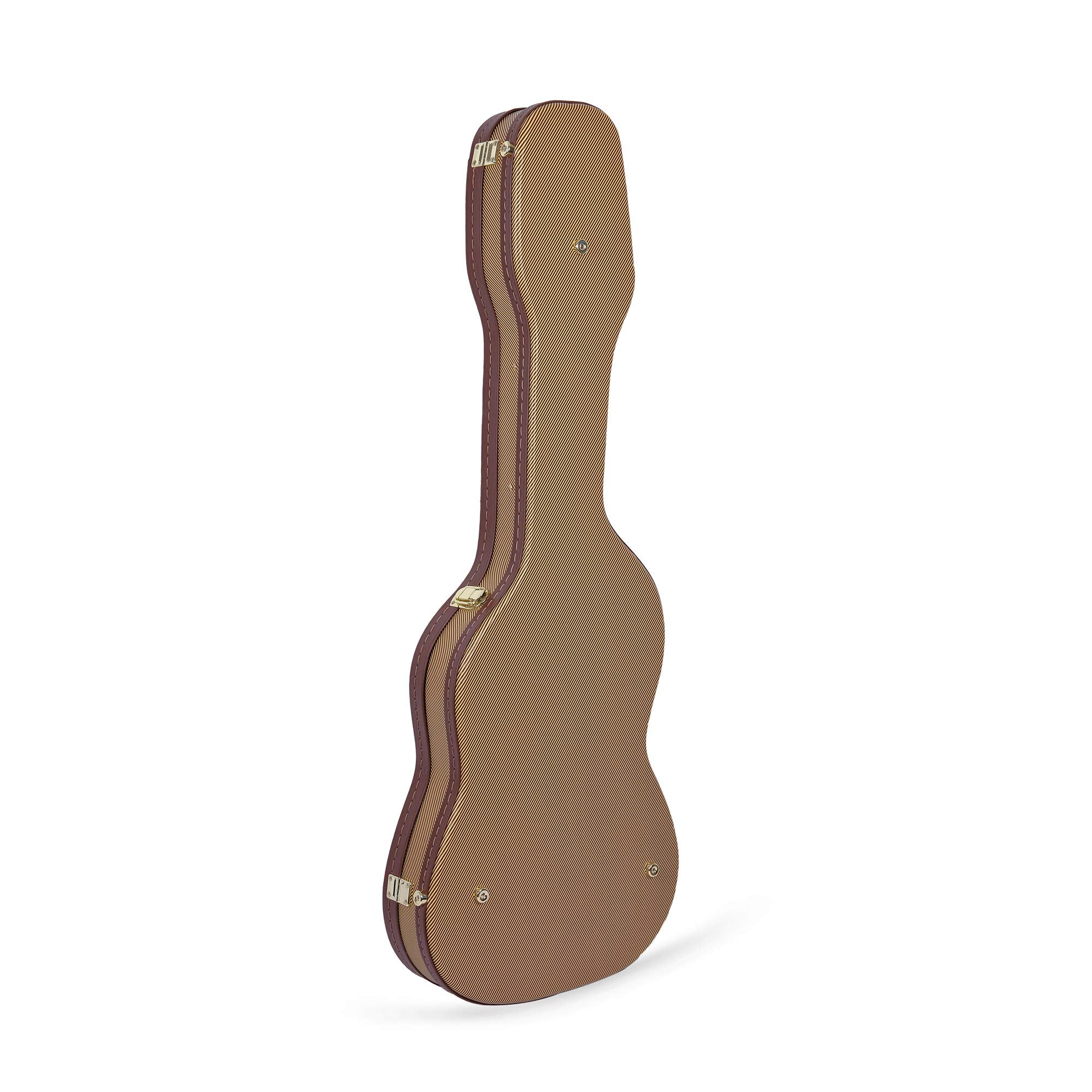 Crossrock Electric Guitar Case Fits Telecaster And Stratocaster Style Guitars Vinyl Tweed(Crw600Sttw)