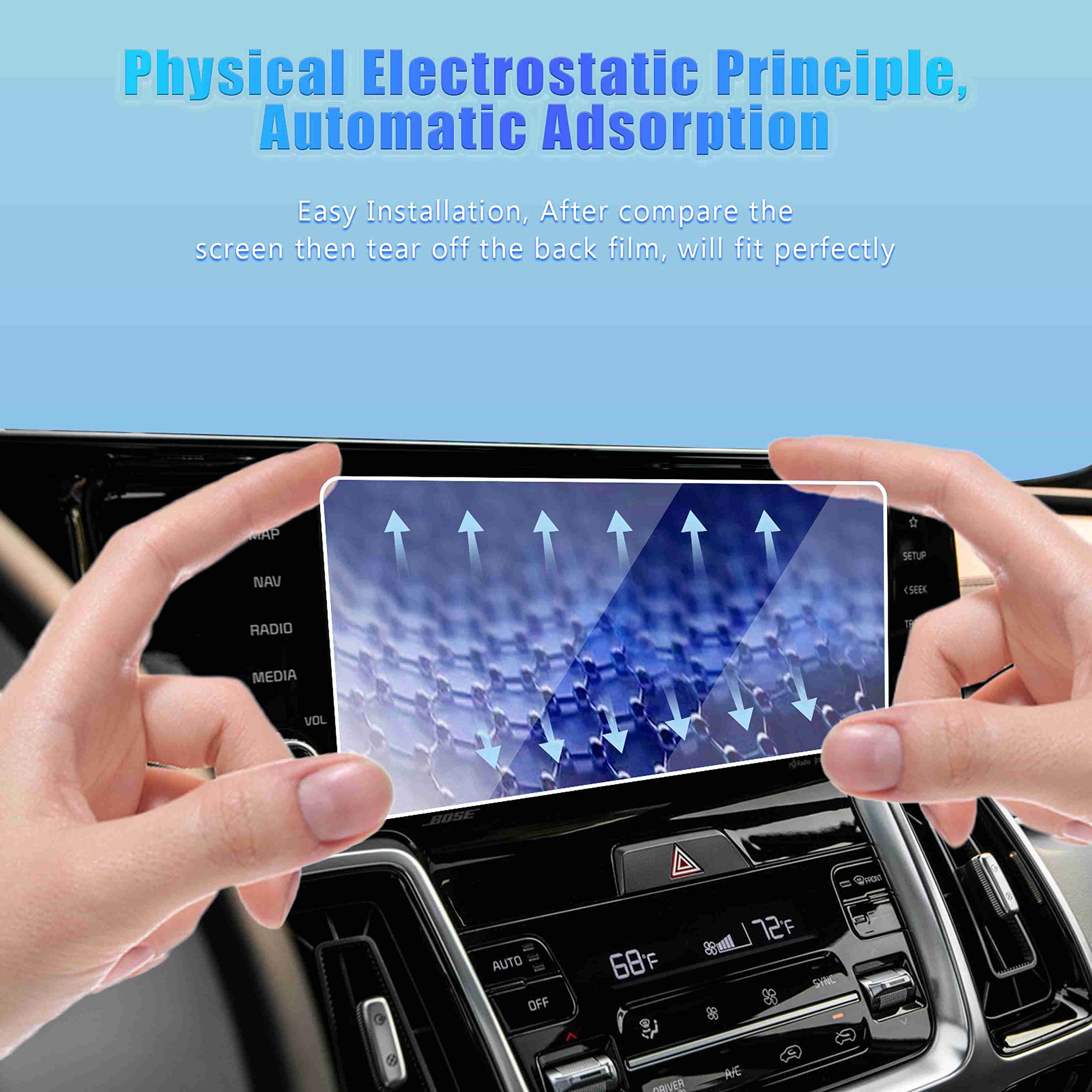 Gfjnfg For 2022 2024 Kia K5 /2021 2023 Kia Sorento Screen Protector 10.25 Inch 2022 2023 Screen Protector Kia K5 Sorento Accesso