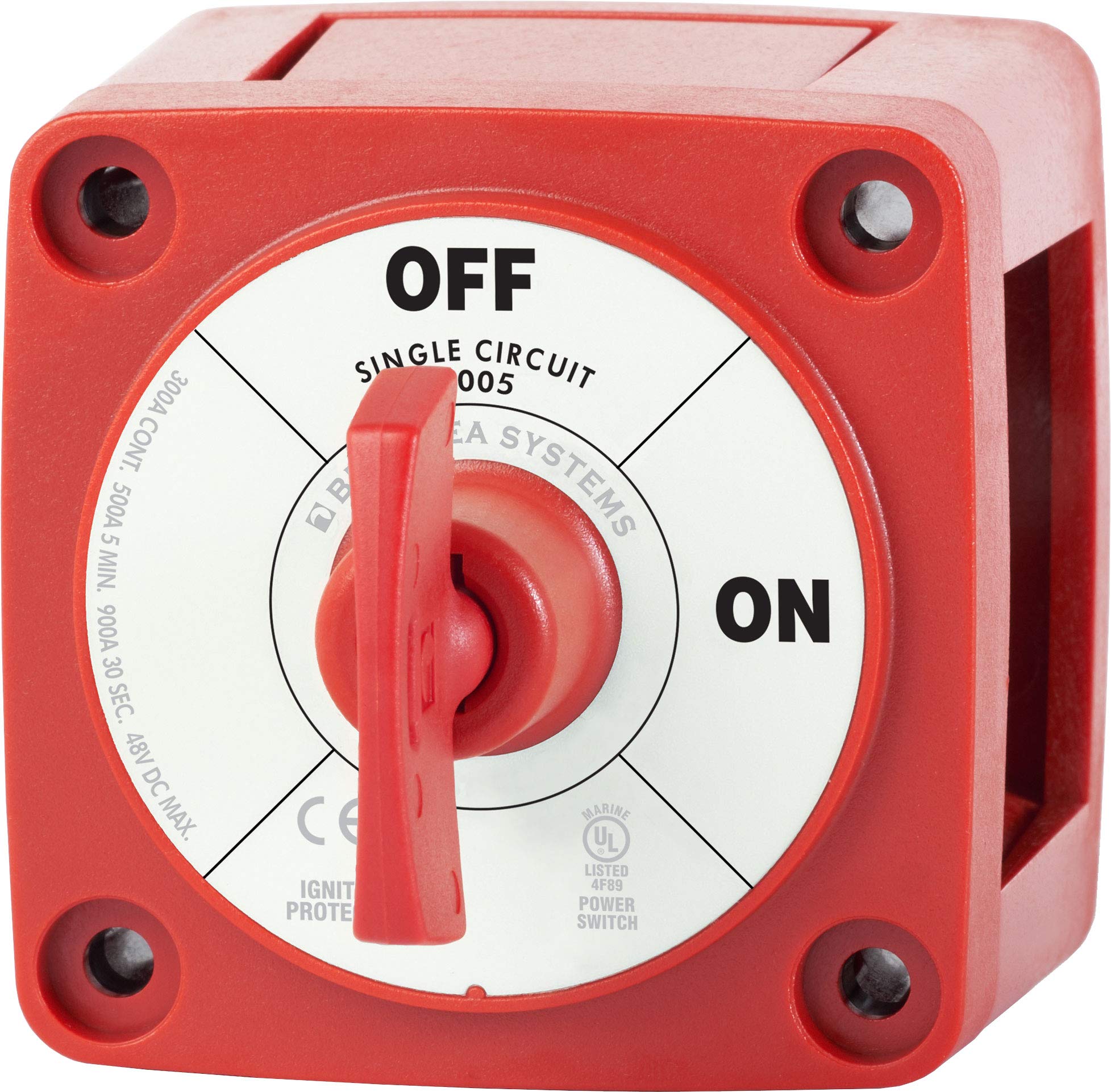 Blue Sea Systems 6005 Blue Sea 6005 m-Series Mini Battery Switch Single Circuit ON/Off
