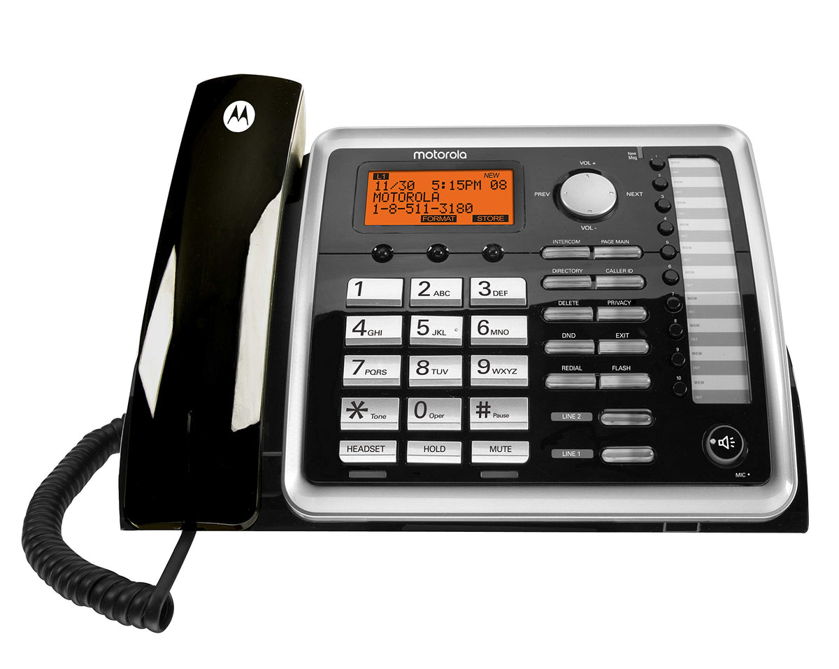 Motorola Visys 25260 Two Line Corded Wireless Speakerphone