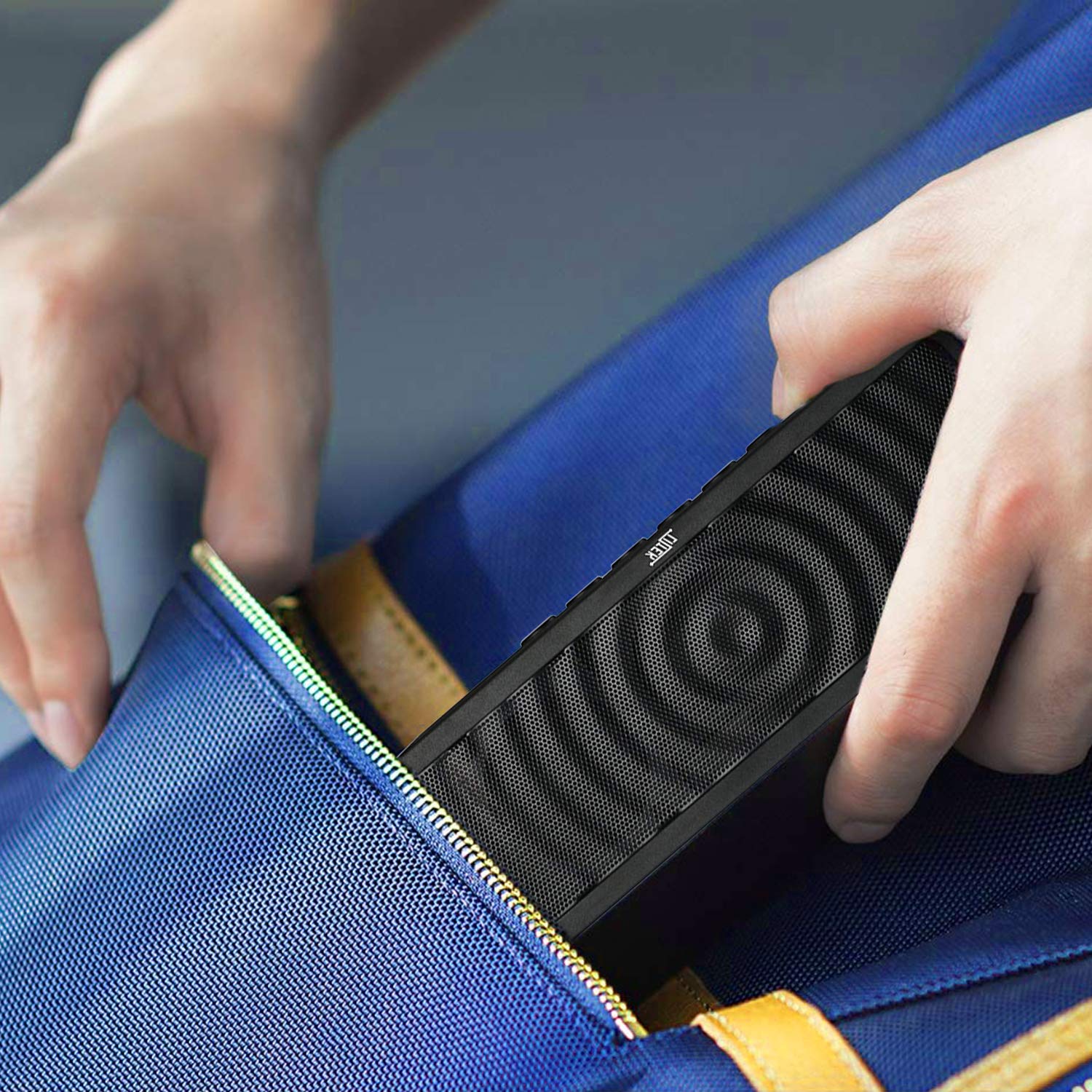 Liztek Pss 100 Portable Wireless Bluetooth Speaker With Built In Speakerphone, 10 Hour Rechargeable Battery Perfect Speaker For Iphone, Samsung And More