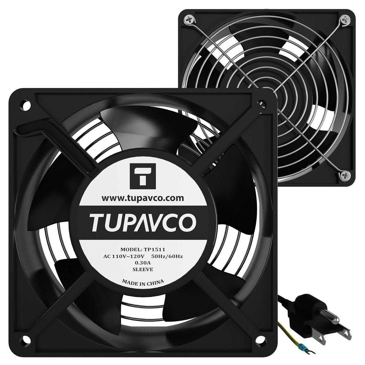 Network Cabinet Fan (Dual 2Pc Kit For Server Rack Cooling) Pair Of Roof Rackmount Muffin Fans 120Mm 4In Noise Level 55Dba Steel 
