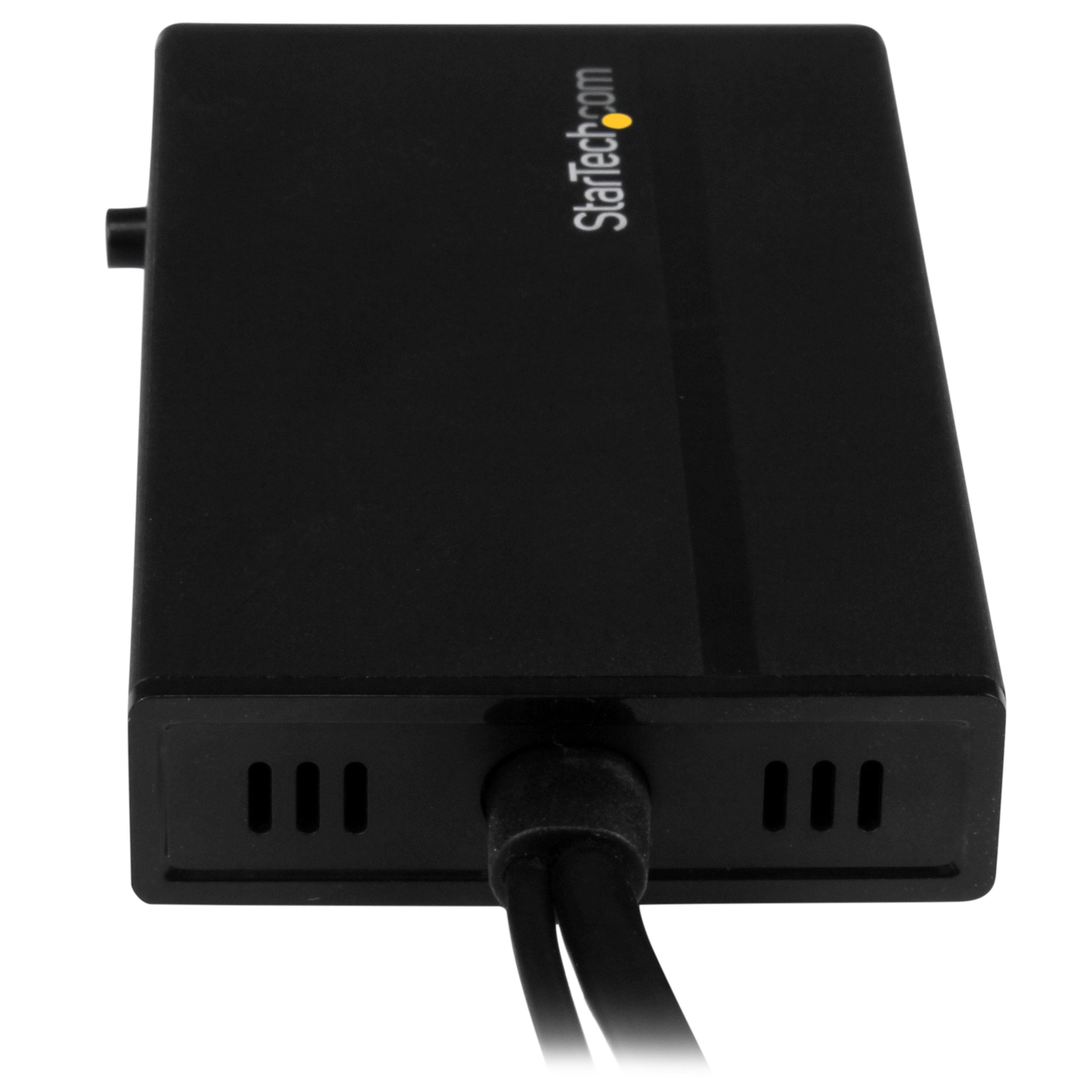 Startech.Com Travel A/V Adapter 3 In 1 Hdmi To Displayport Vga Or Dvi   Hdmi Adapter   1920 X 1200 (Hd2Dpvgadvi)