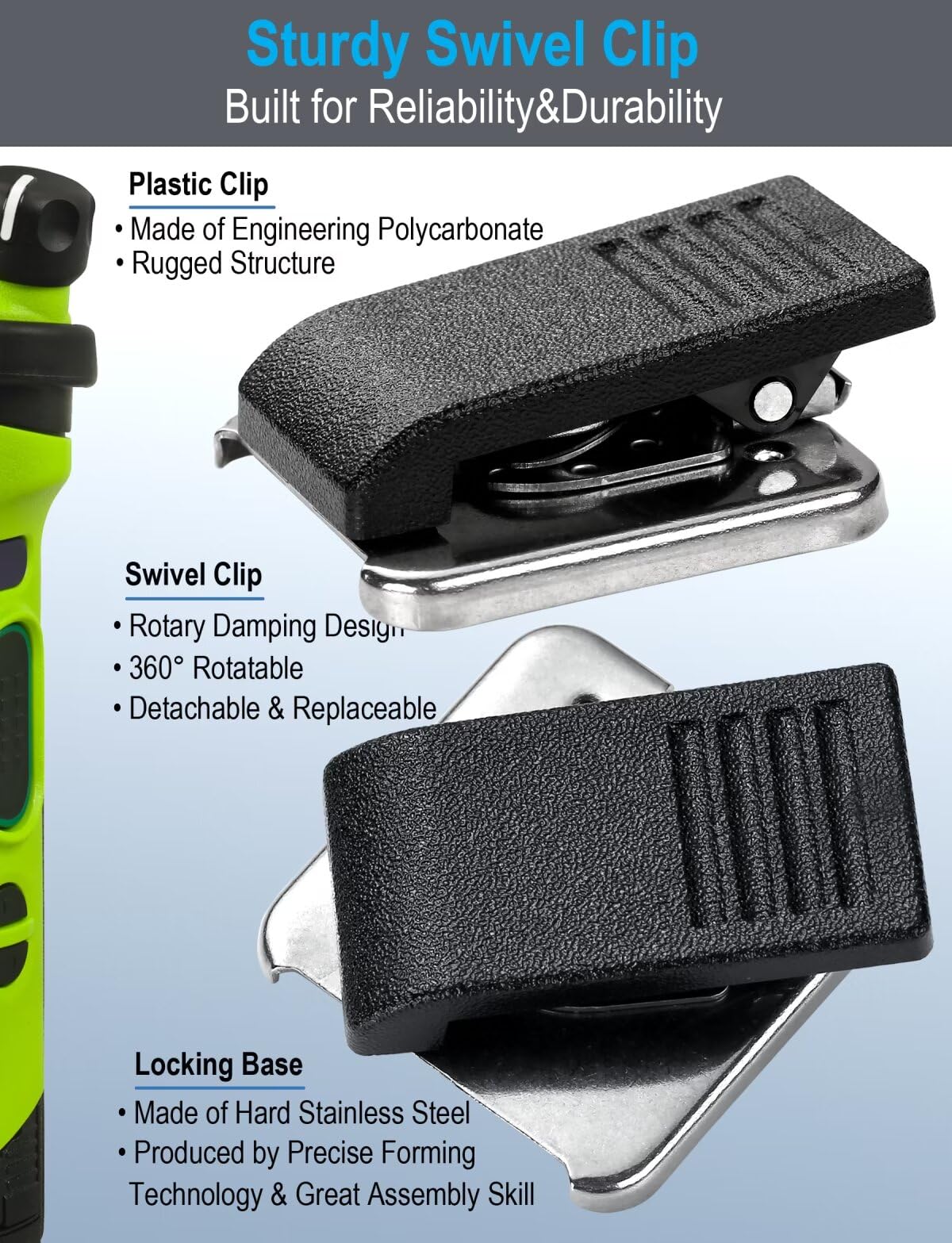 Commountain Speaker Mic For Motorola Radios And Walkie Talkies R2 Bpr40D Bpr40 Cp100D Cp200D Cp200 Cp185 Cls1410 Cls1110 Rdu4100