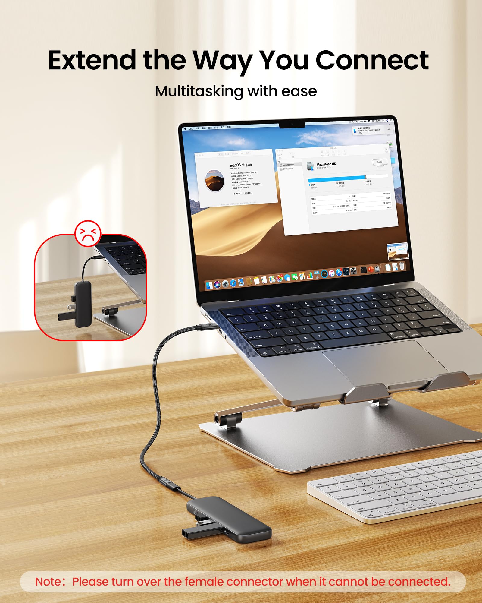 Silkland Usb C Extension Cable, [20Gbps/240W/5K] Usb C 3.2 Extender 6.6Ft, 4K@60Hz Type C Video Extension Cord Male To Female Compatible With Usbc Hub/Psvr2/Iphone 16/Macbook Pro/Ipad/Mag Safe Charger