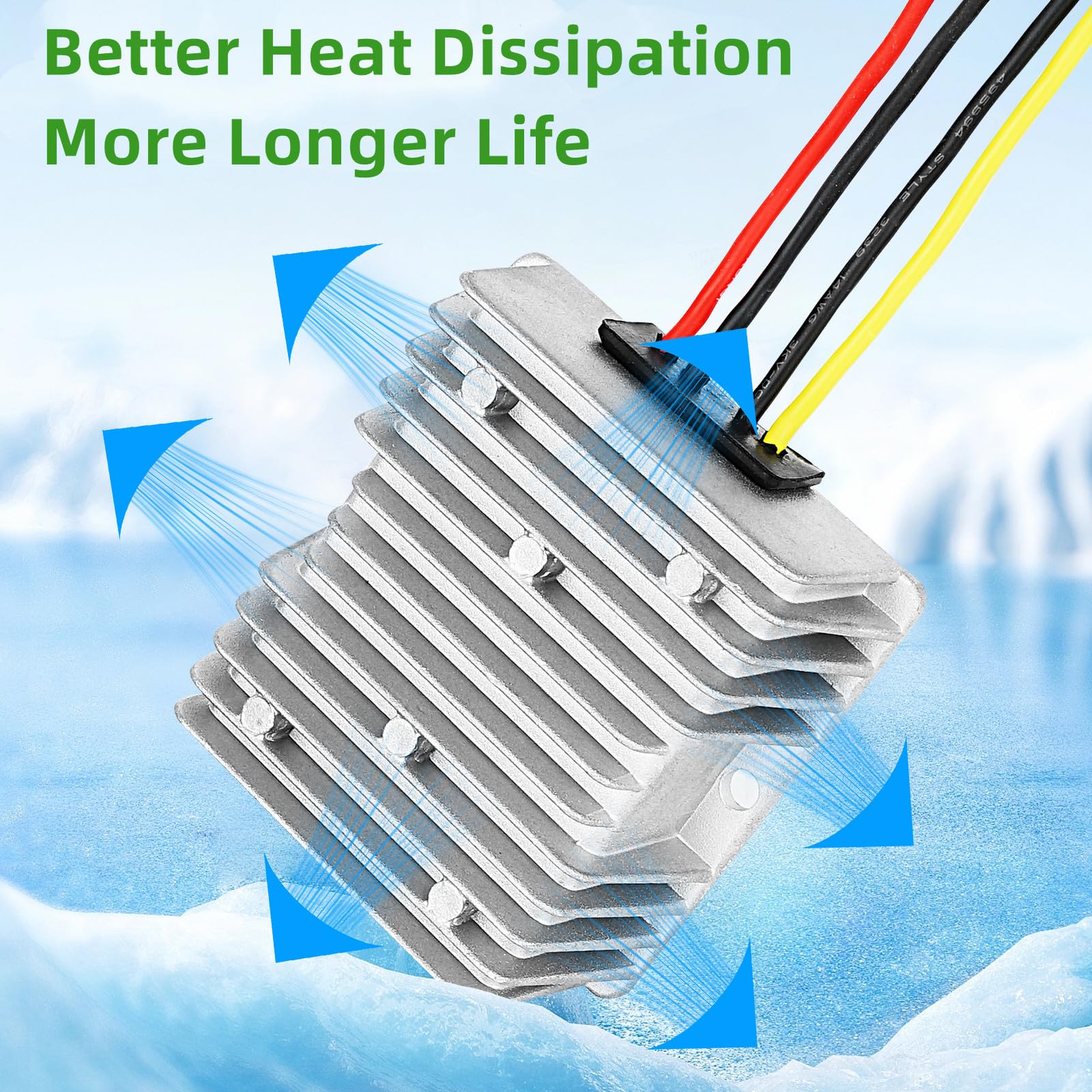 10A 120W Golf Cart 18V 20V 24V 36V 48V Step Down To Dc 12V Converter Voltage Regulator Reducer Power Buck Converter With Fuse Wa