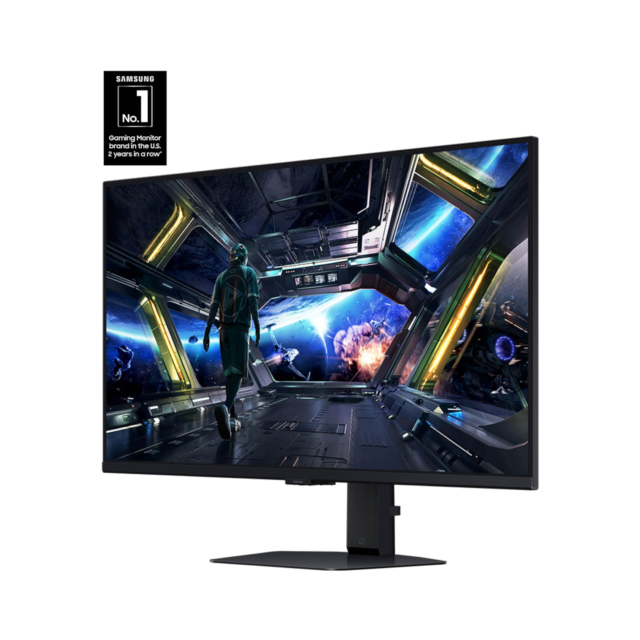 Samsung 32    Odyssey G7 (G70D) 4K Uhd Ips 144Hz 1Ms(Gtg) Smart Gaming Monitor, Amd Freesync Premium, Vivid Colors, Adjustable S