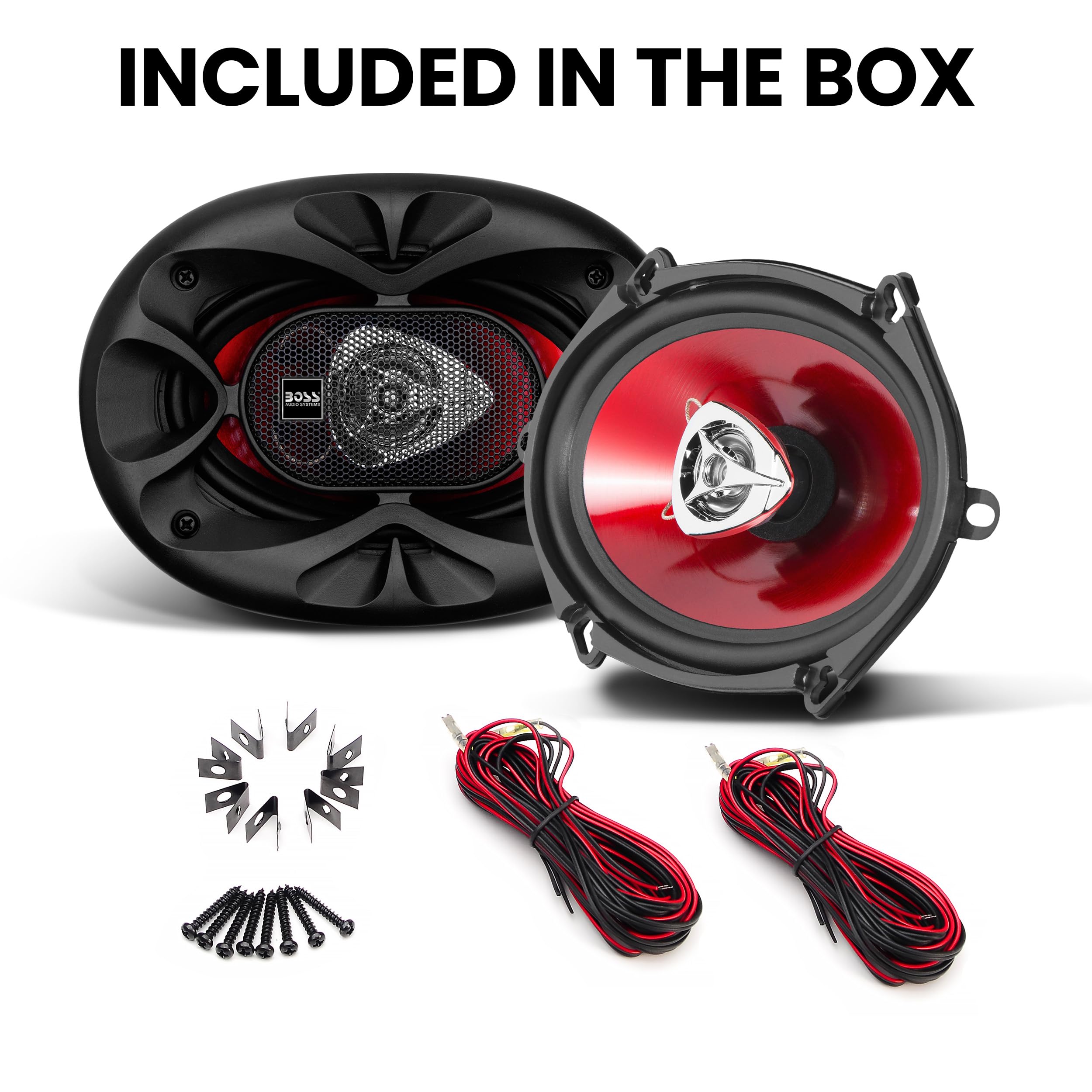 Boss Audio Systems Ch5720 Chaos Series 5 X 7 Inch Car Door Speakers   225 Watts Max, 2 Way, Full Range, Tweeters, Coaxial, Sold