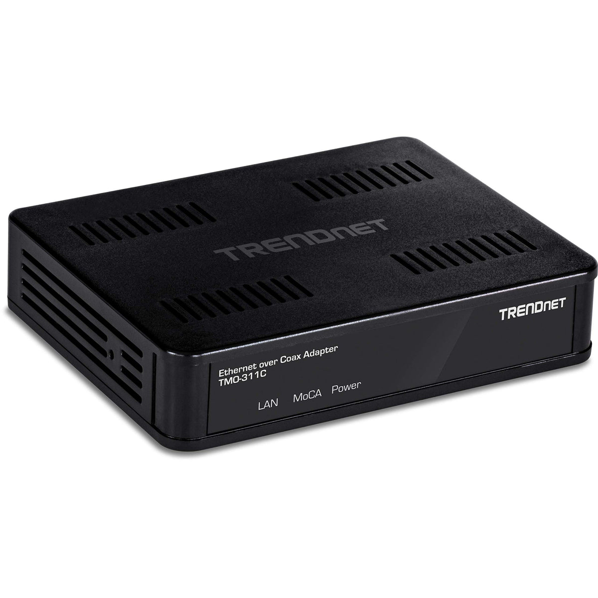 Trendnet Ethernet Over Coax Adapter, Backward Compatible With Moca 2.0, Gigabit Lan Port, Supports Net Throughput Up To 1Gbps, Supports Up To 16 Nodes On One Network, Black, Tmo 311C