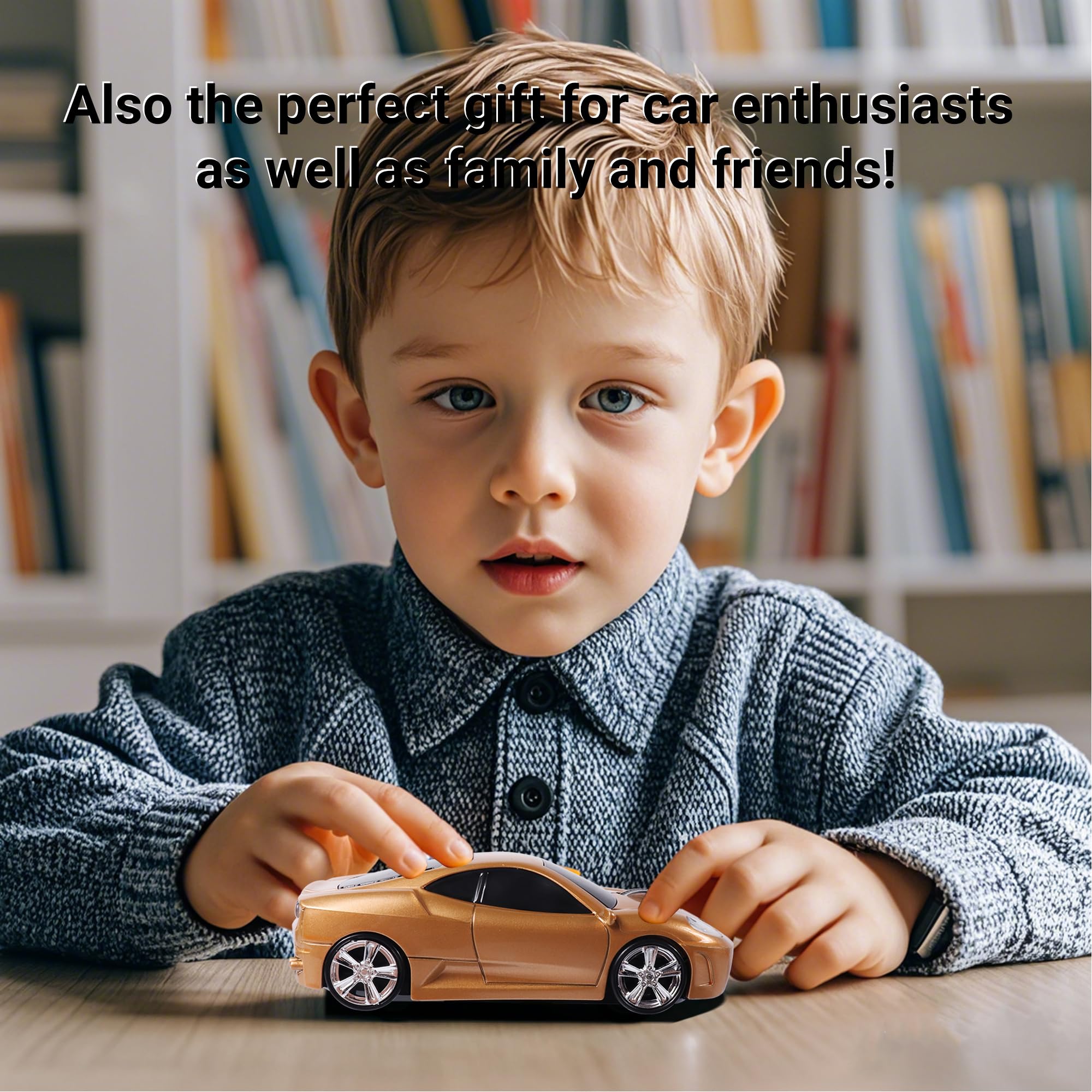 Elec Space Wireless Mouse 2.4Ghz Cool Sport Car Shape Wireless Mouse Optical Cordless Mice With Usb Receiver For Pc Laptop Compu